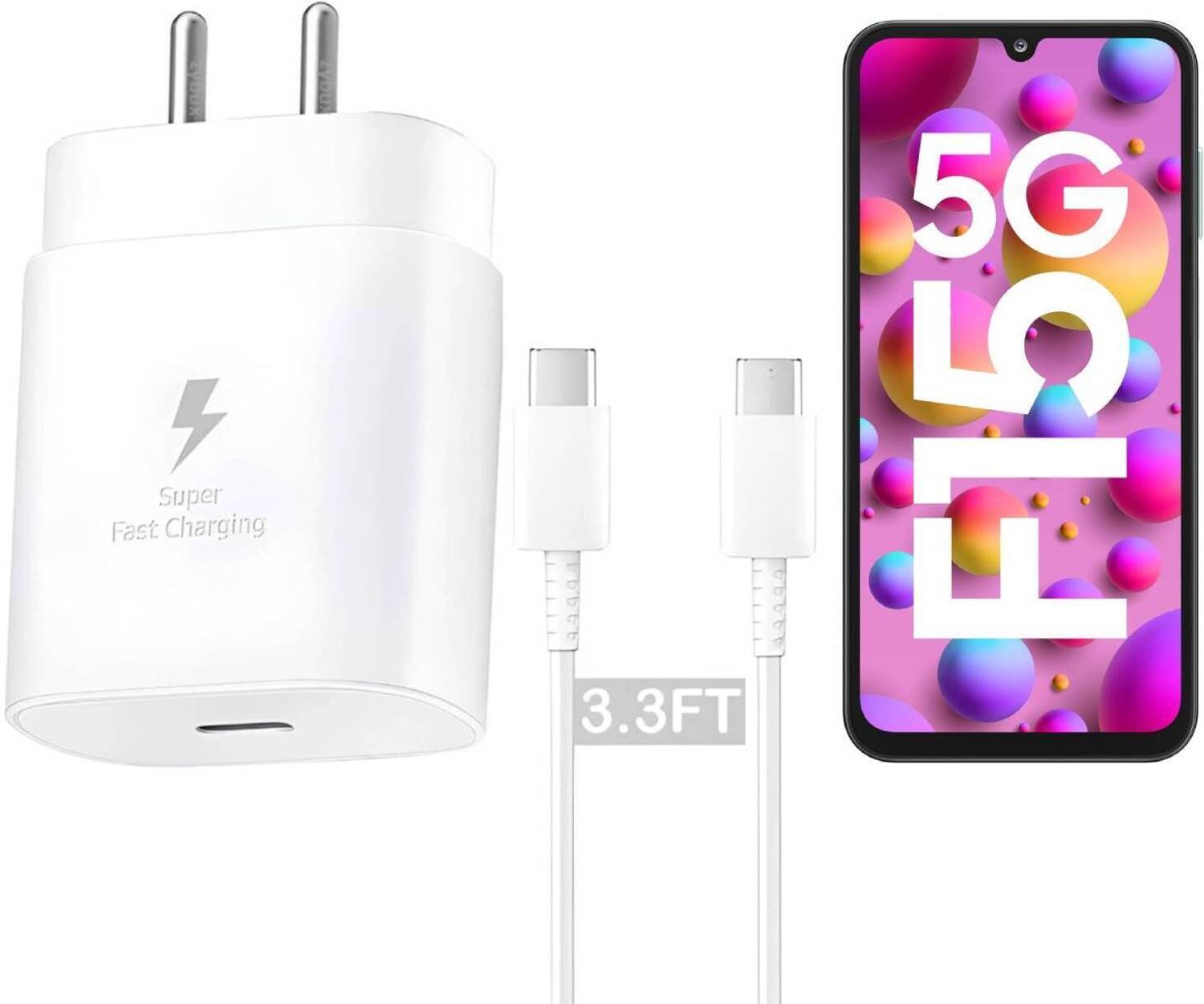 xykos 25 W PD 3 A Wall Charger for Mobile with Detachable Cable