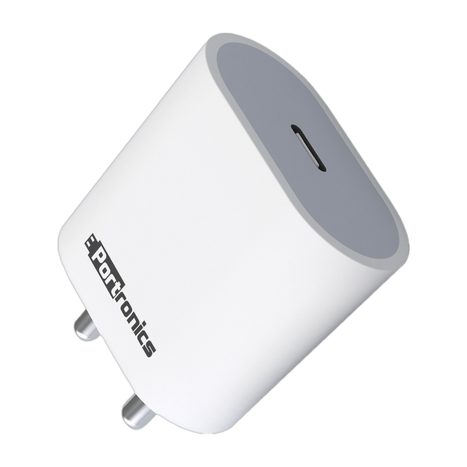 Portronics 20 W PD 3 A Wall Charger for Mobile