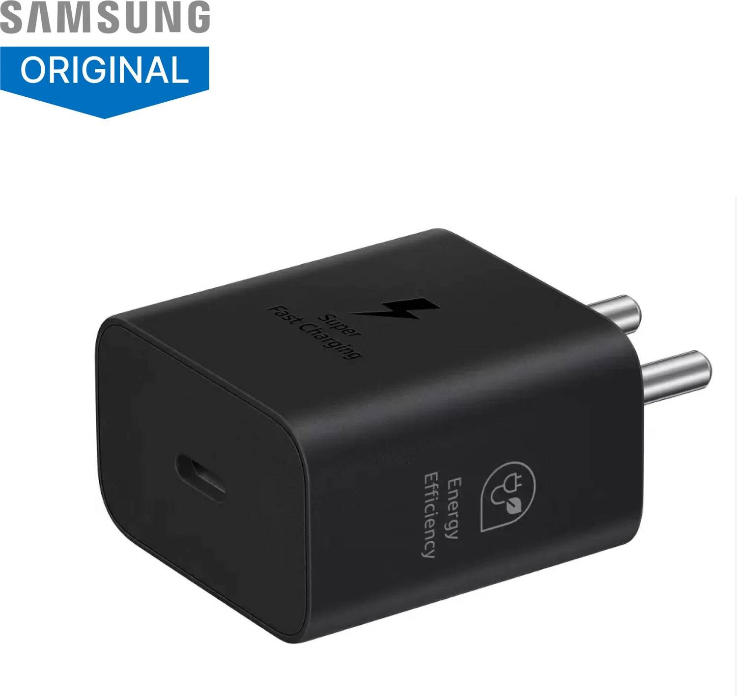 Samsung 25 W Adaptive Fast Charging 3 A Wall Charger for Mobile