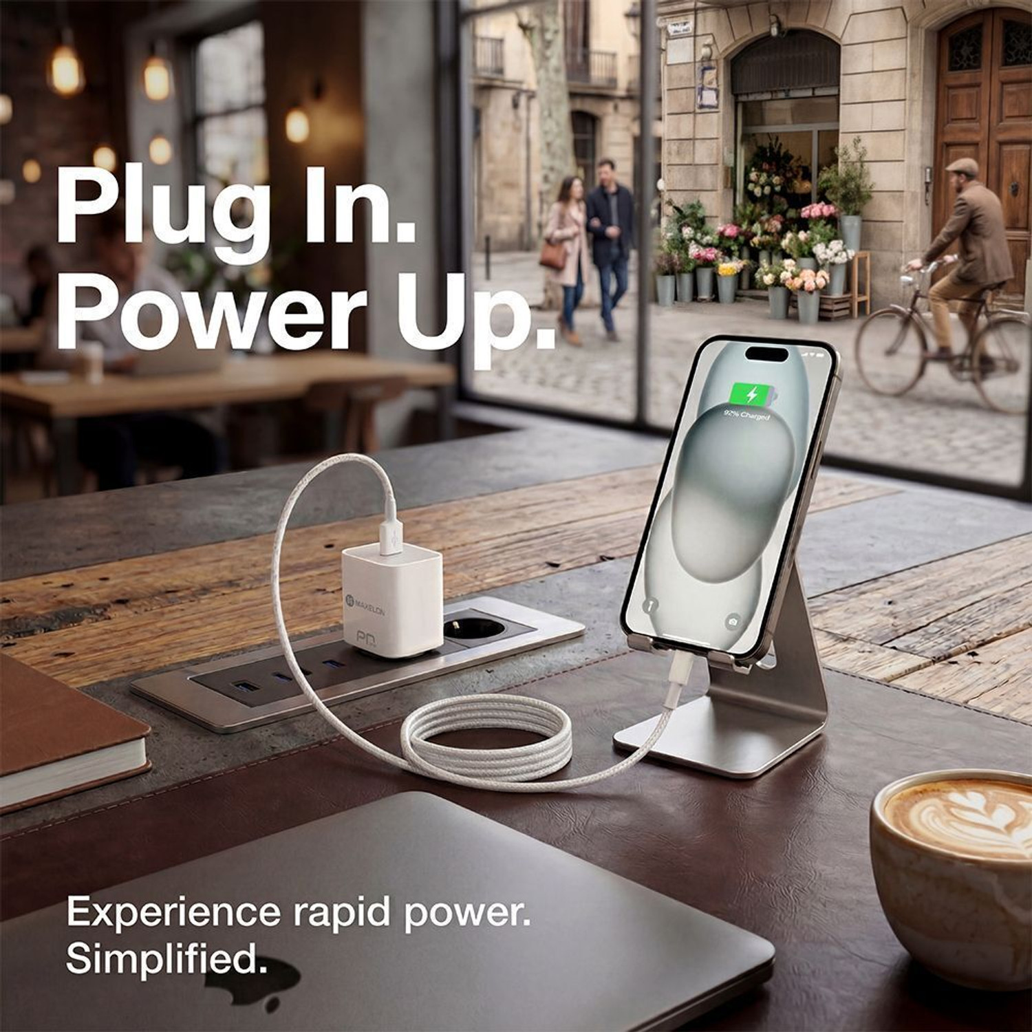 Image of Maxelon 20 W PD 3 A Wall Charger for Mobile