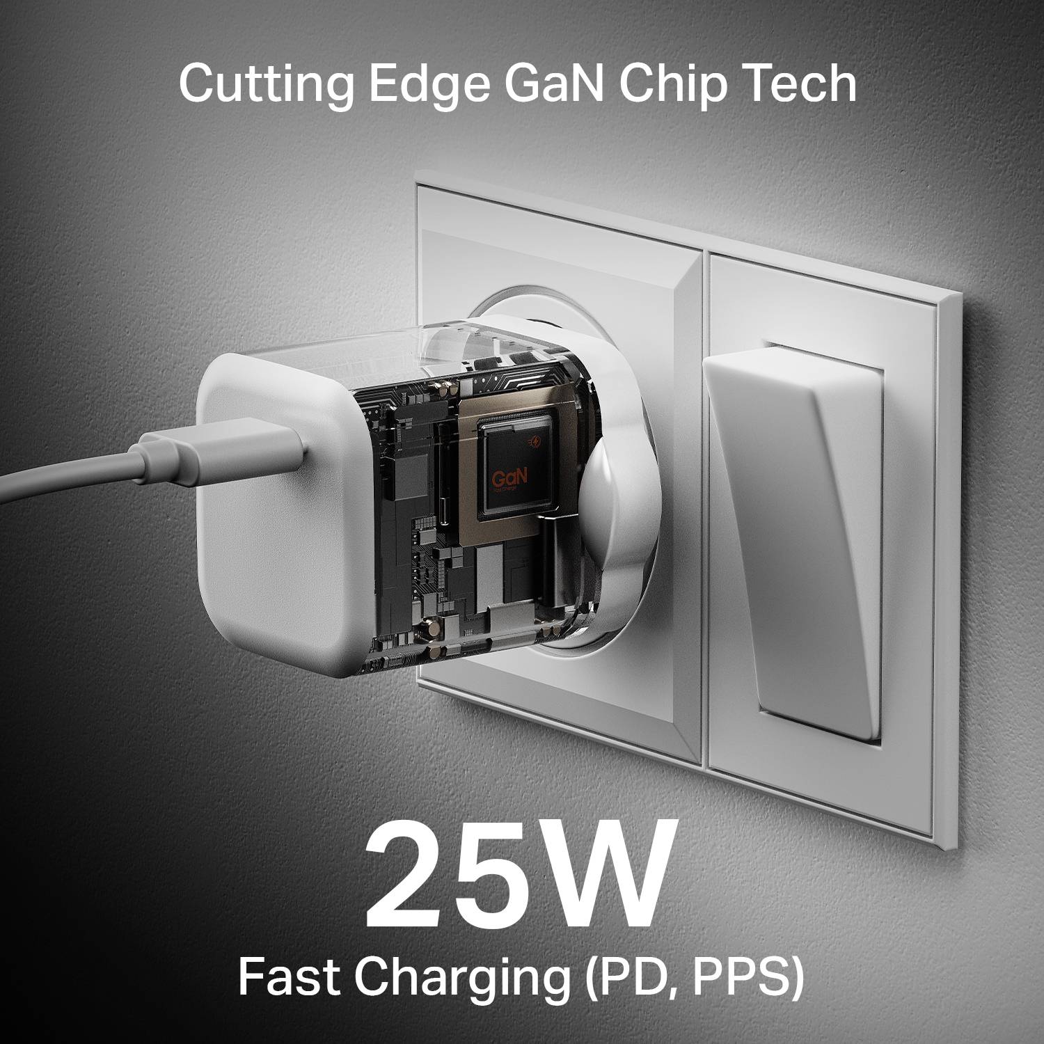 boAt 25W PPS 3A Wall Charger White - Image 3