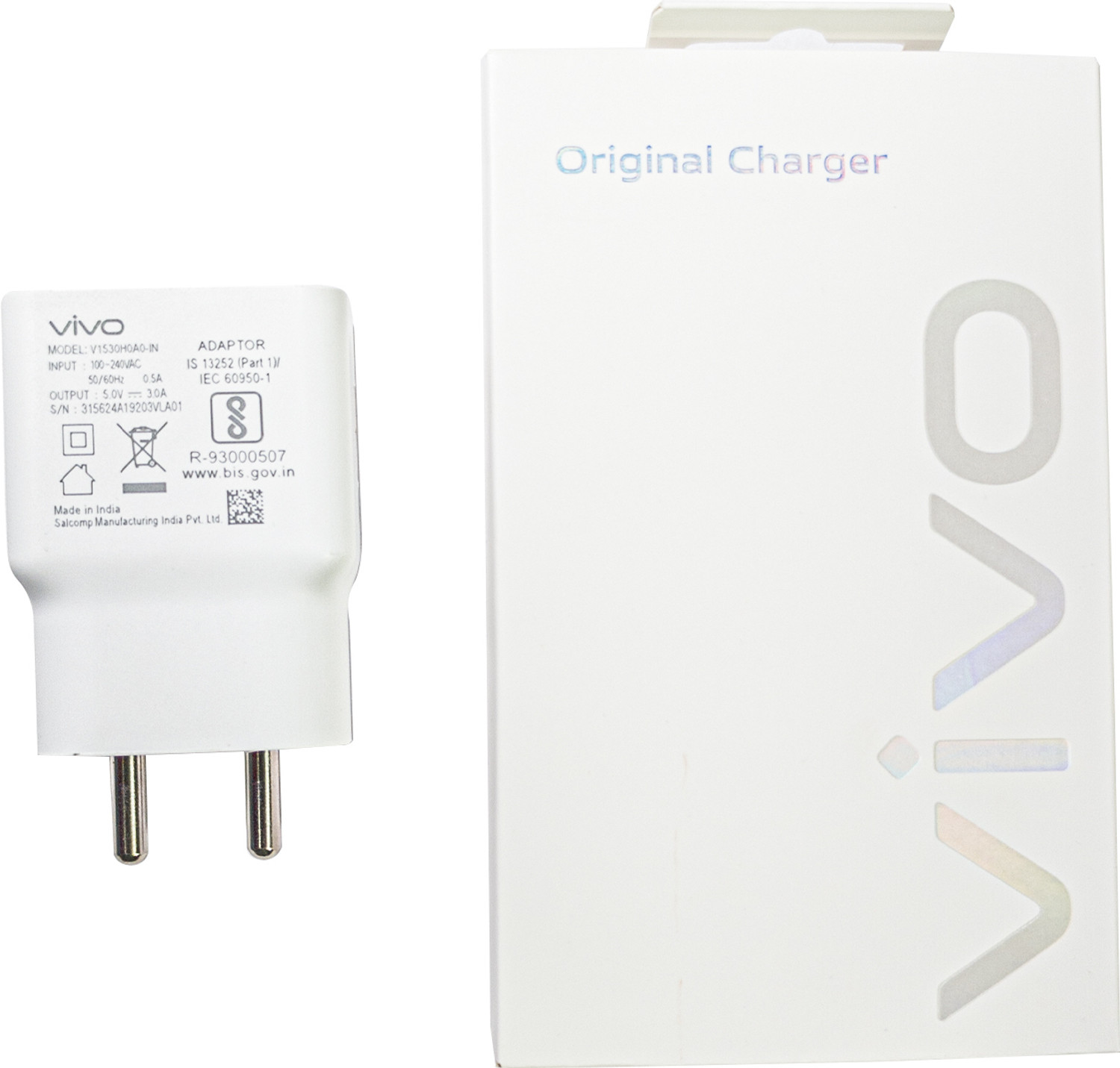 Image of vivo 15 W TurboPower 3.0 3 A Wall Charger for Mobile