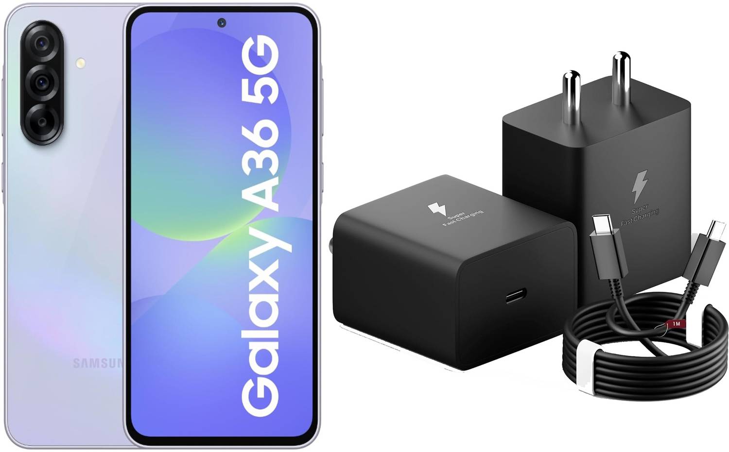 deshit 45 W Supercharge 5 A Wall Charger for Mobile with Detachable Cable