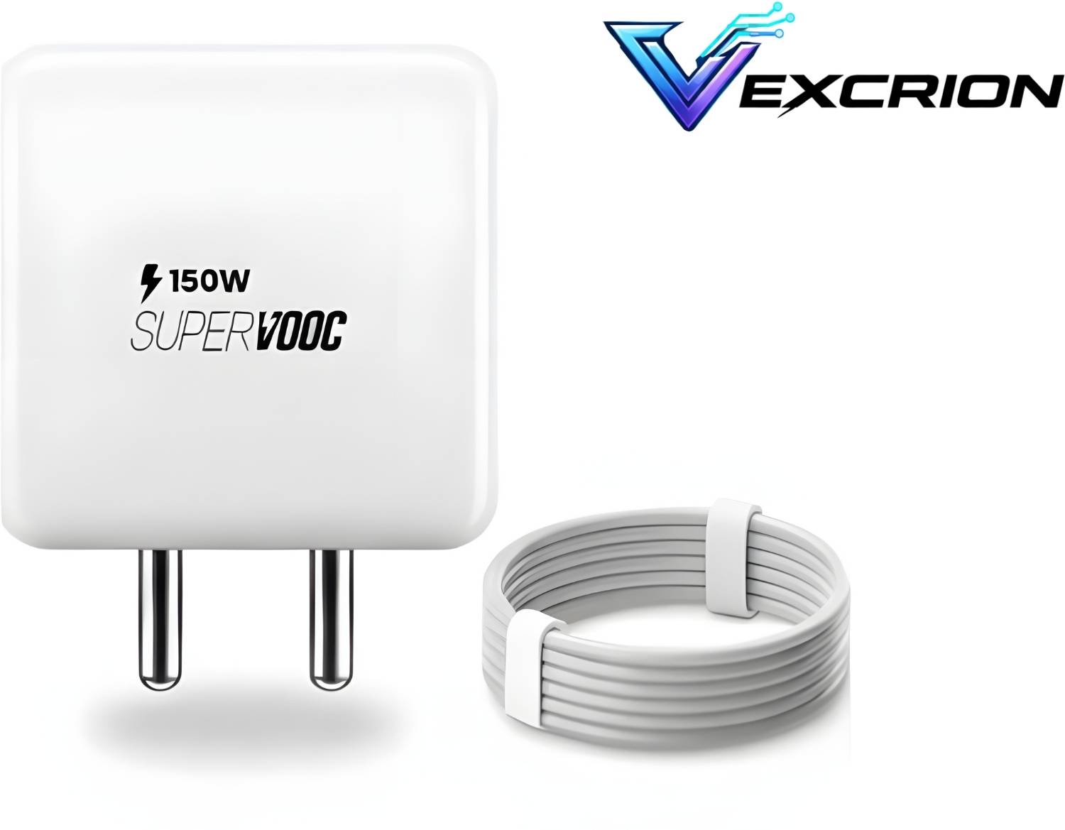 Vexcrion 150 W Quick Charge 4 A Wall Charger for Mobile with Detachable Cable - Vexcrion : Flipkart.com