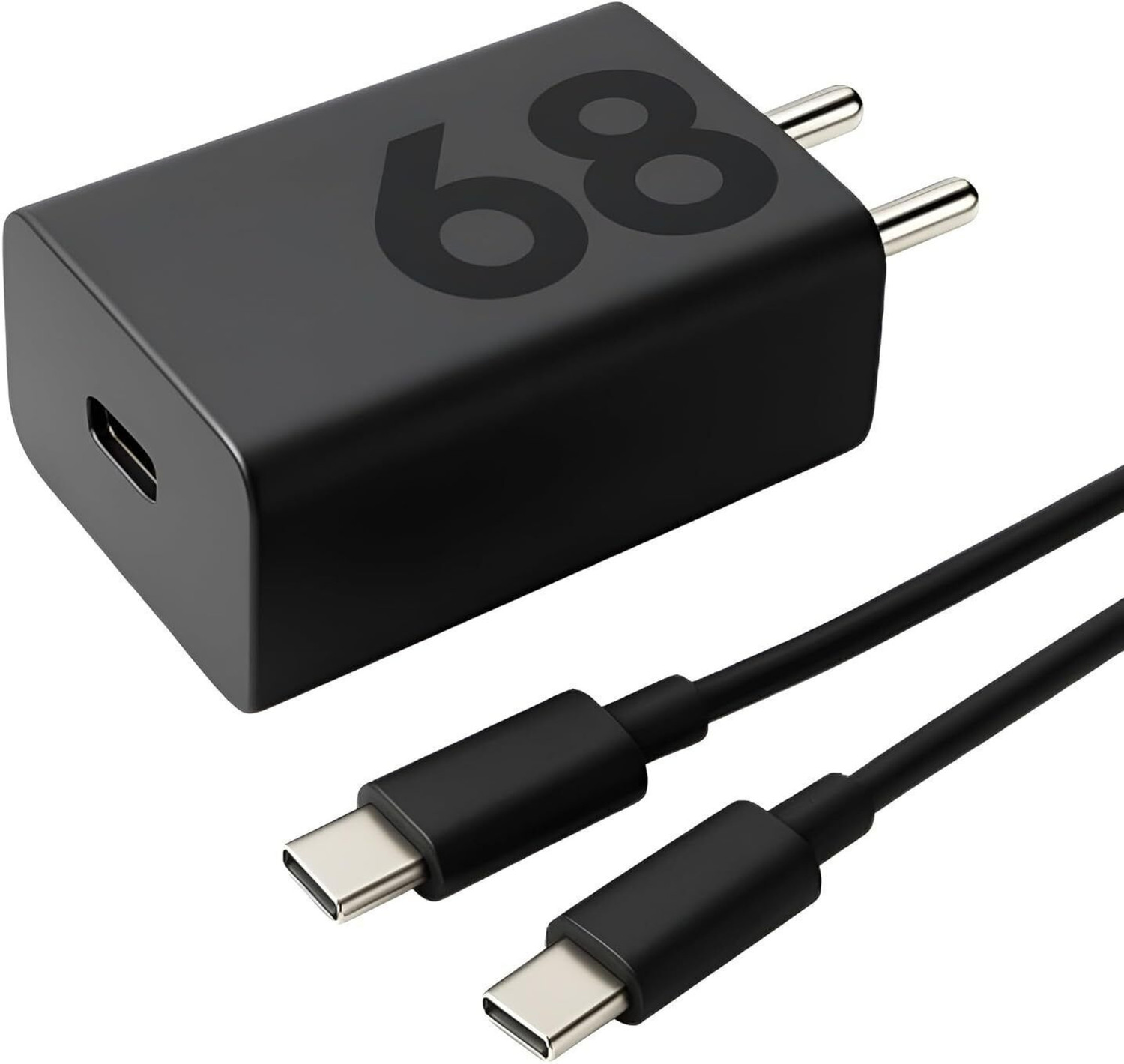 Image of PRD gold 68 W PPS 6.5 A Wall Charger for Mobile with Detachable Cable