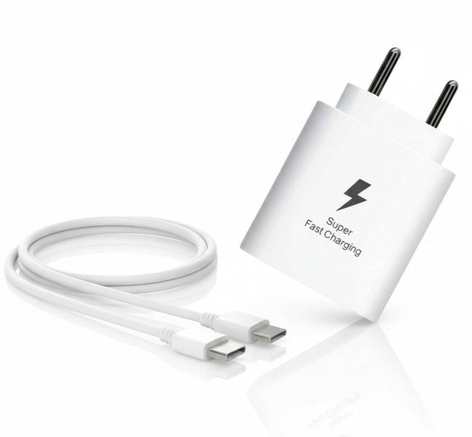 MAK 25 W HyperCharge 3 A Wall Charger for Mobile with Detachable Cable