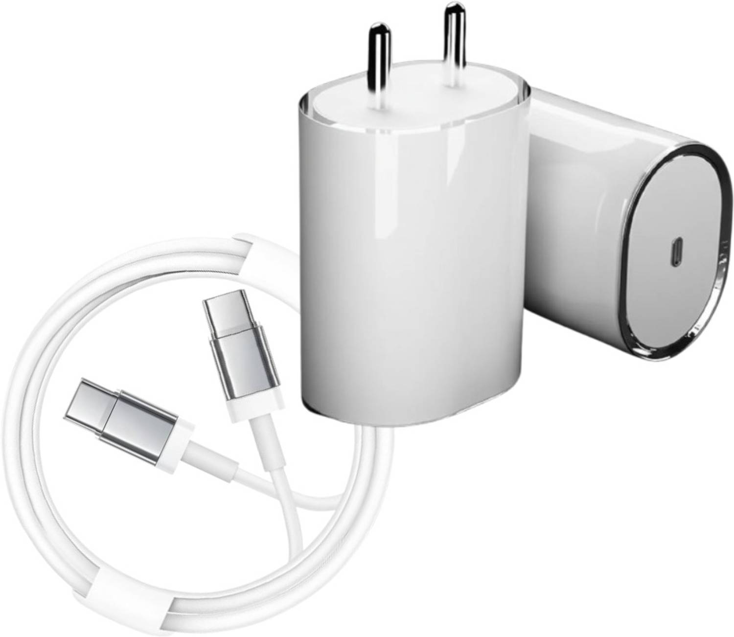 PECZARDH 45 W GaN 5 A Wall Charger for Mobile with Detachable Cable