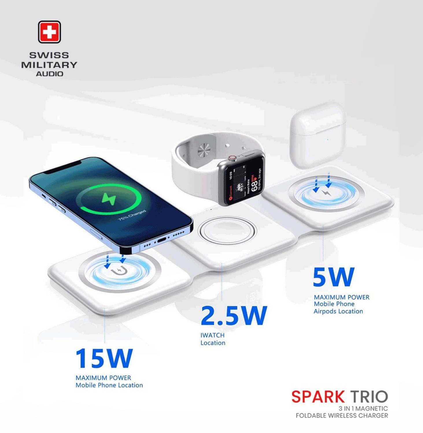 Swiss Military Spark Trio Wireless