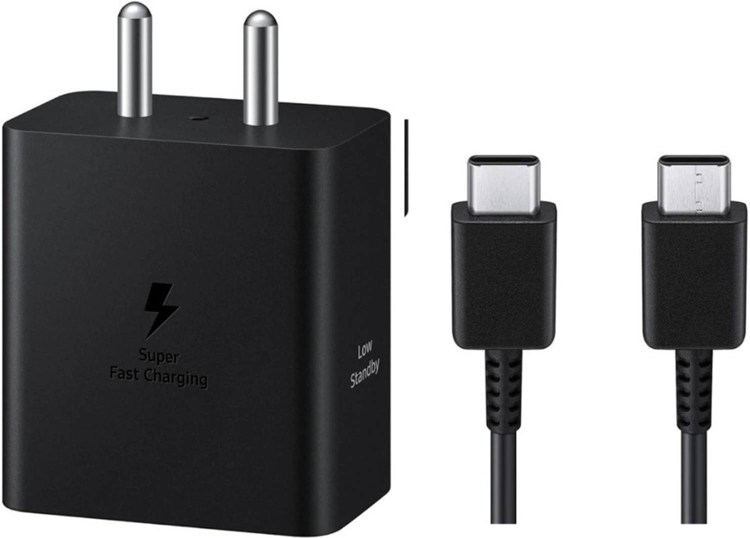 TECHVIQQ 45 W Quick Charge 3 A Wall Charger for Mobile with Detachable Cable