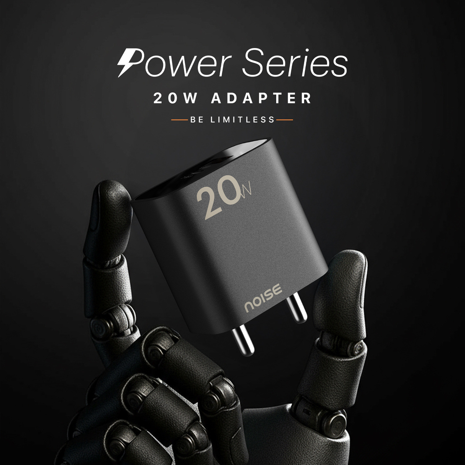 Image of Noise 20 W PD 3 A Wall Charger for Mobile with Detachable Cable