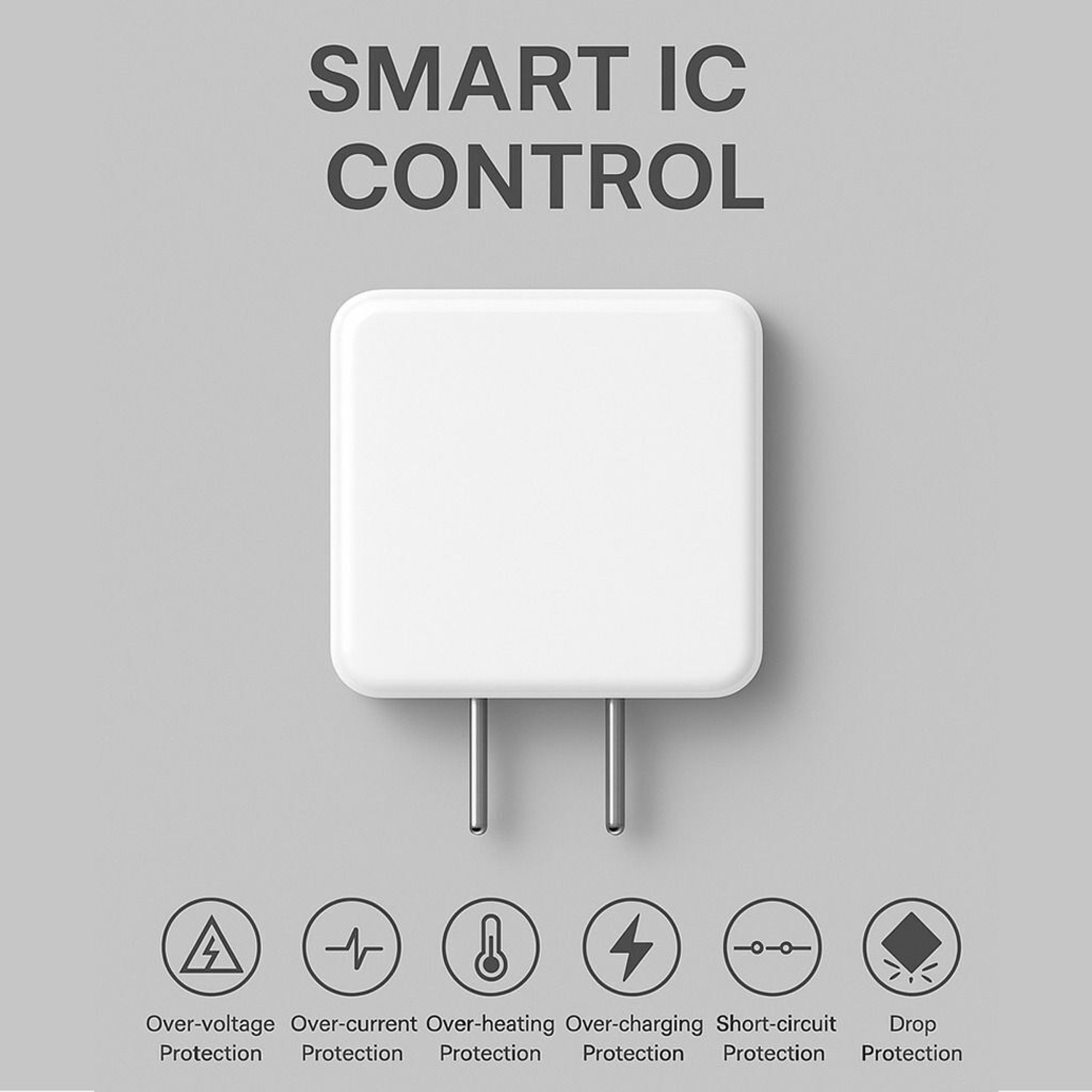 Image of CLAT SUPERVOOC 80W Power Adapter Super Fast Charger For All Protocol axzc 6 A Mobile Charger with Detachable Cable