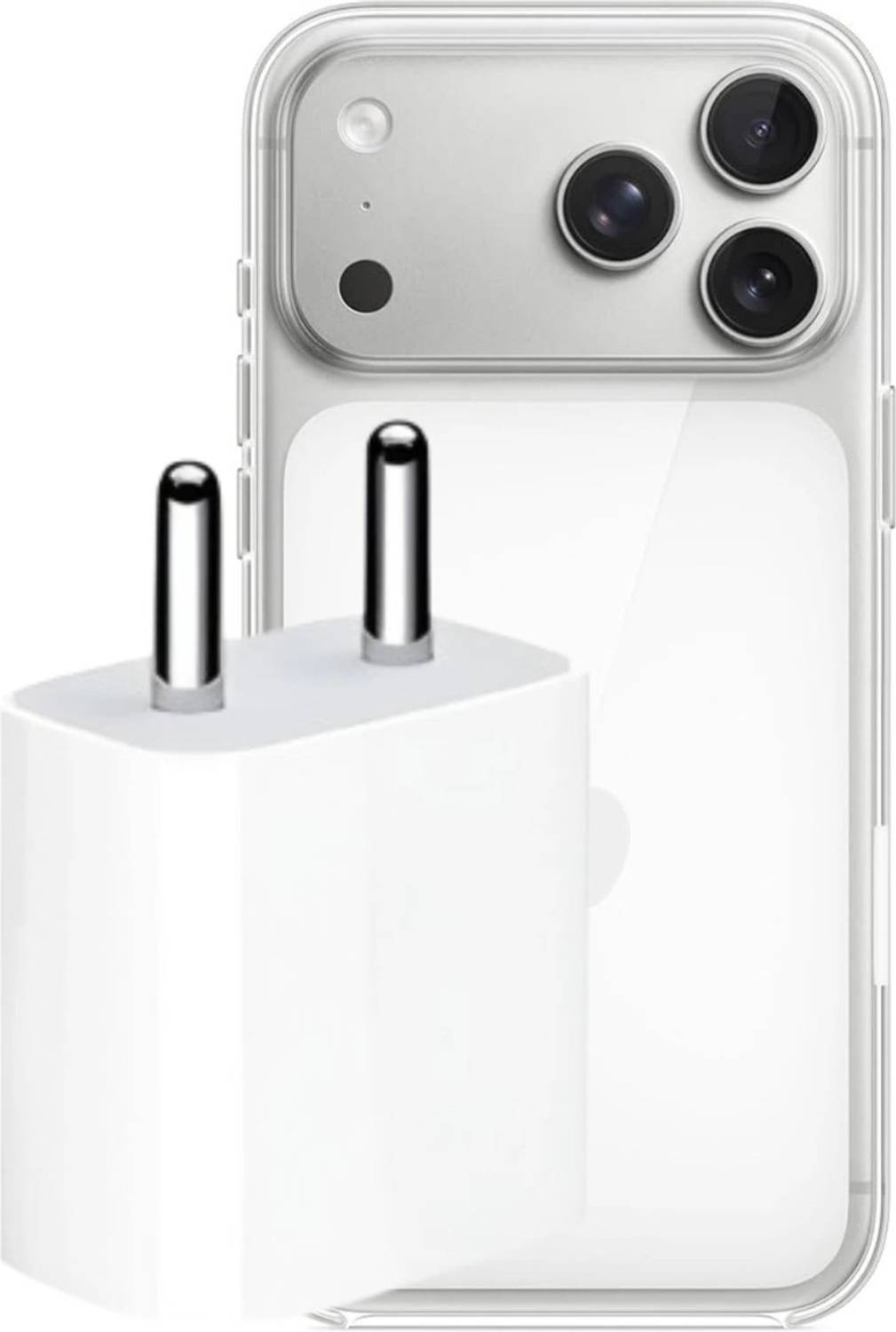 TECHVIQQ 20W PD 2.1A Wall Charger White - Image 1