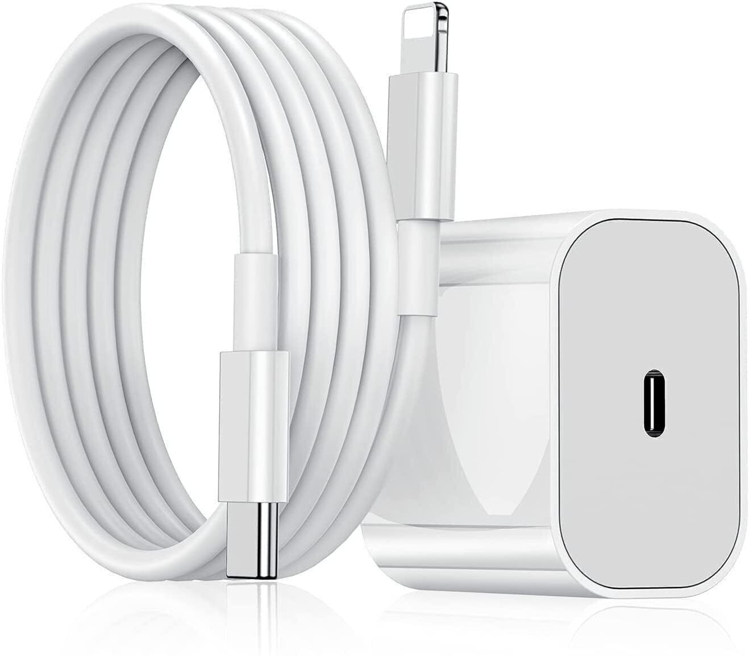 Image of TechFuze 20 W PD 2 A Wall Charger for Mobile with Detachable Cable