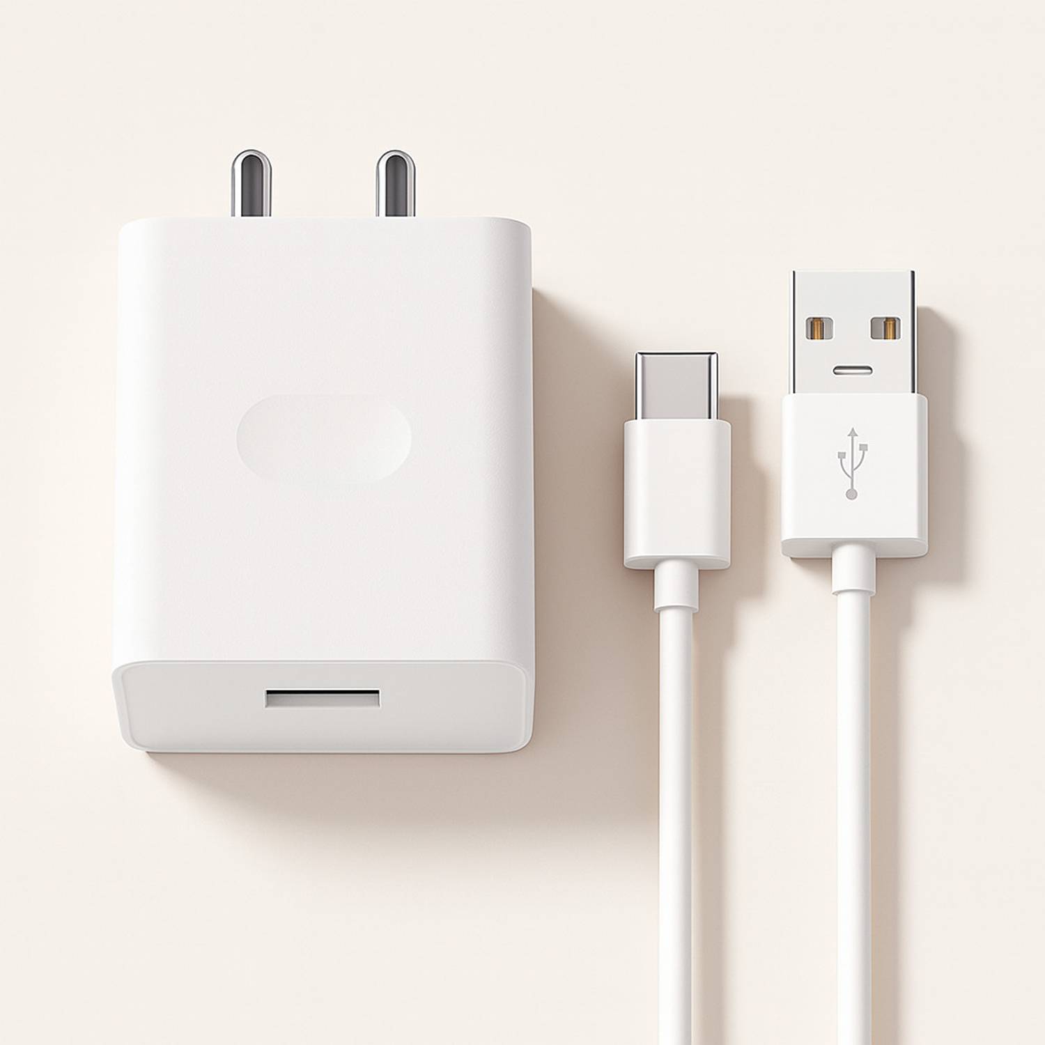 SB 33 W VOOC 4 A Wall Charger for Mobile with Detachable Cable