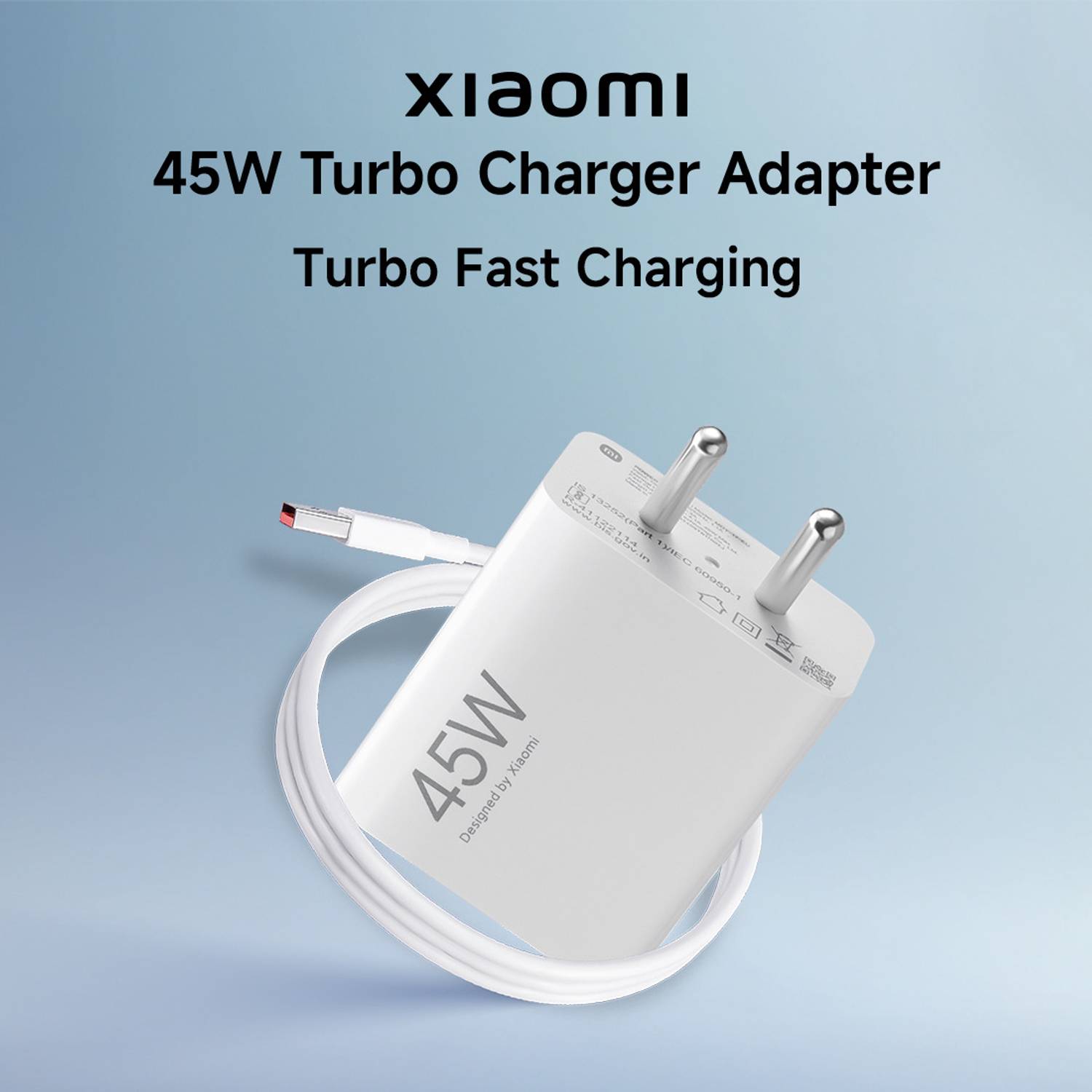 XIAOMI 45W PD 4A Wall Charger with Detachable Cable - Image 2