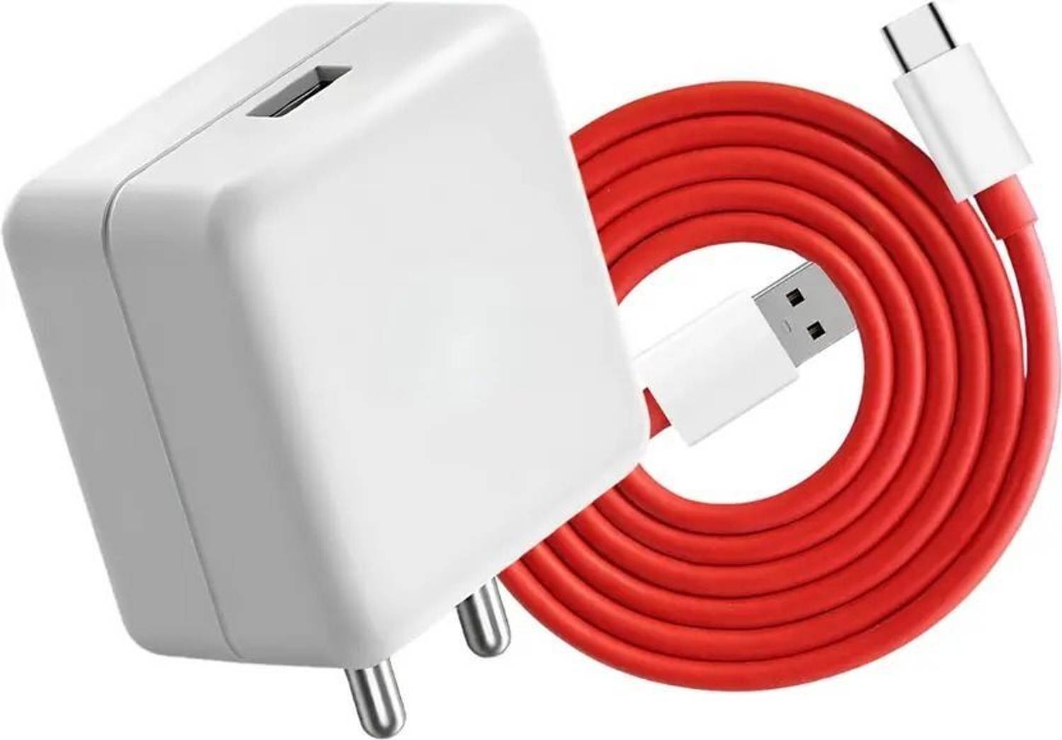 Pandaco 80 W SuperVOOC 7.3 A Wall Charger for Mobile with Detachable Cable