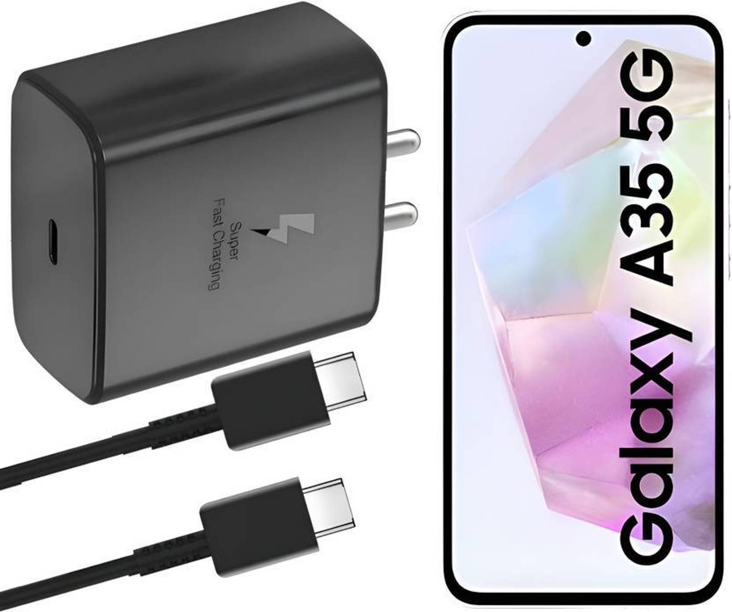 SHOPIES 45 W PD 5 A Wall Charger for Mobile with Detachable Cable