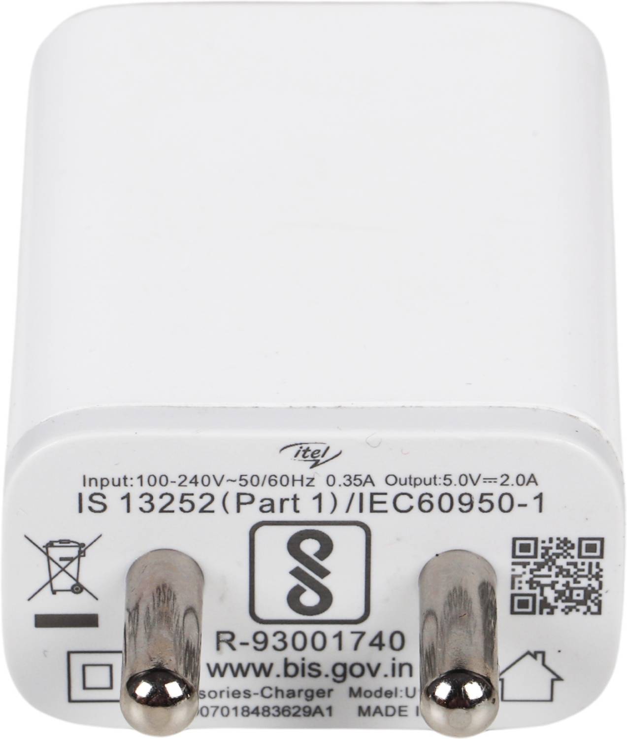 itel 10 W Quick Charge 2 A Wall Charger for Mobile