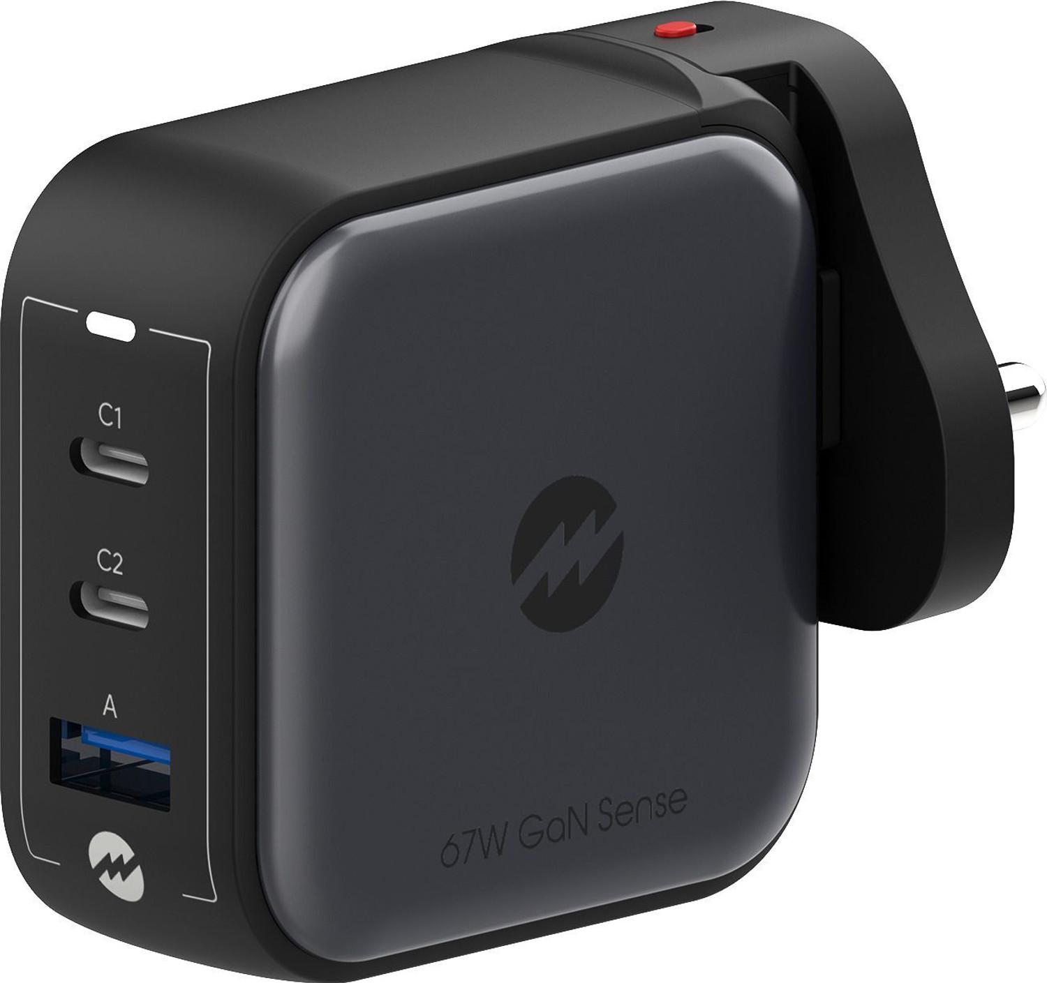 Image of AMKETTE 67 W GaN 3.25 A Wall Charger for Mobile