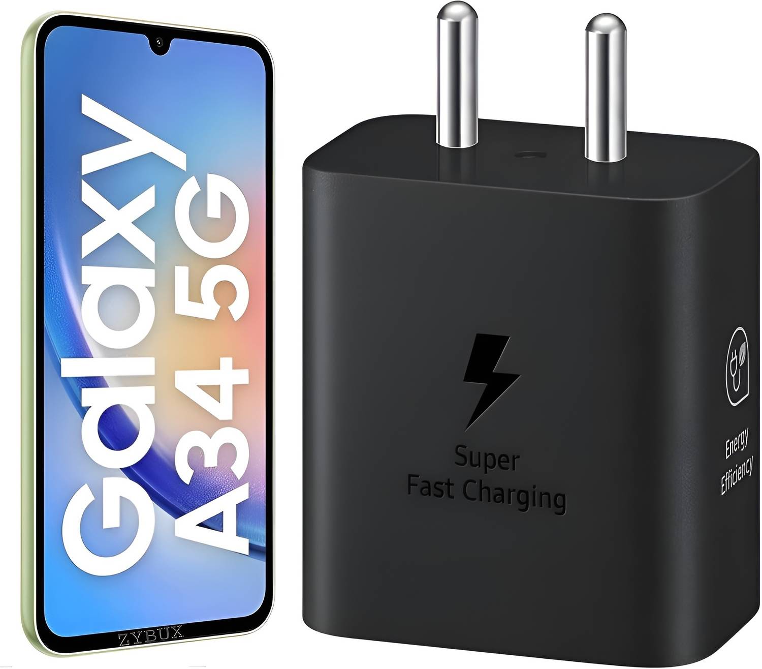 Zybux 25 W GaN 3 A Wall Charger for Mobile