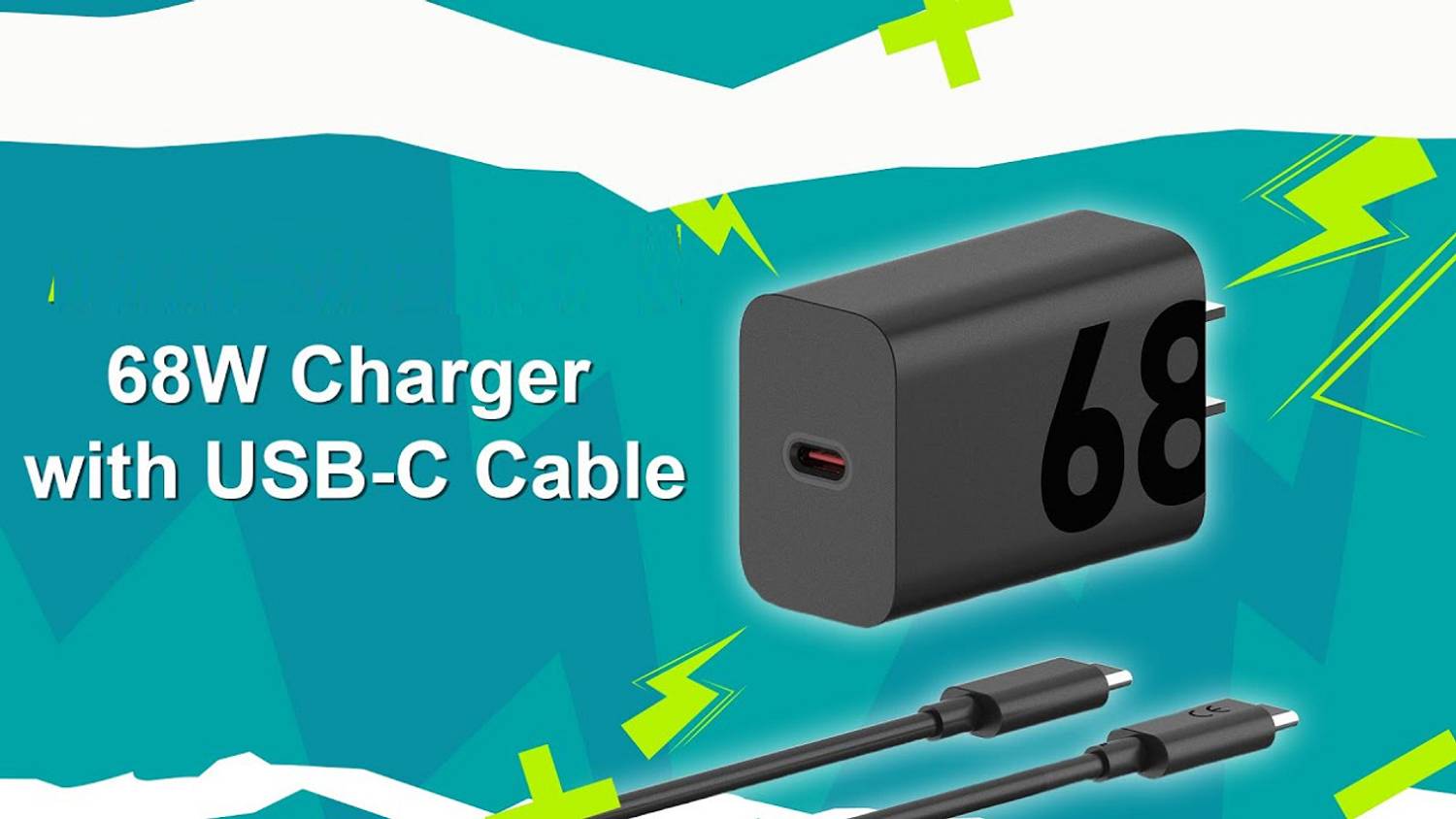 DVJ 68 W TurboPower 3.0 Wall Charger for Mobile with Detachable
