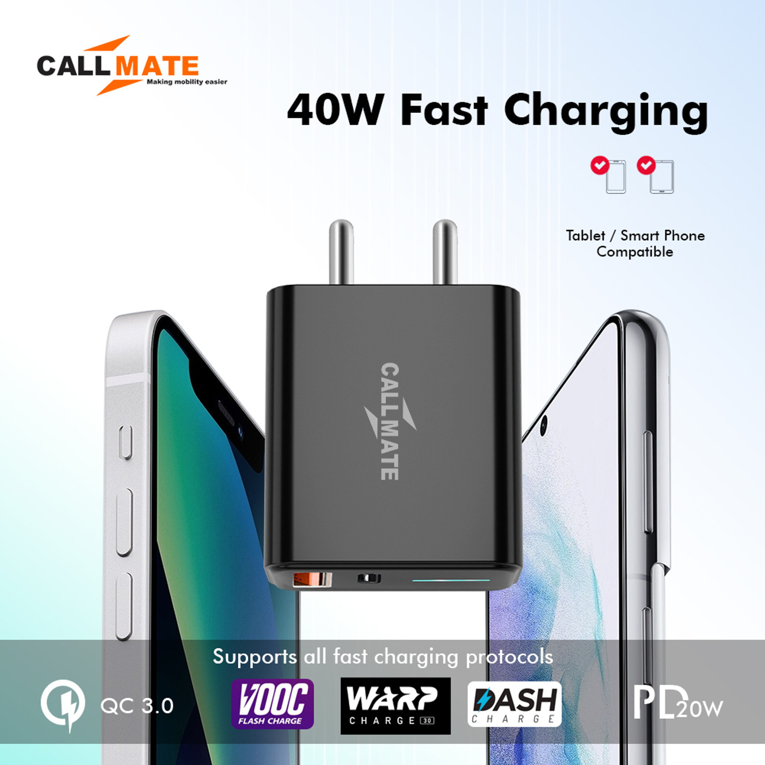 Callmate 20 W PD Wall Charger for Mobile - Price History