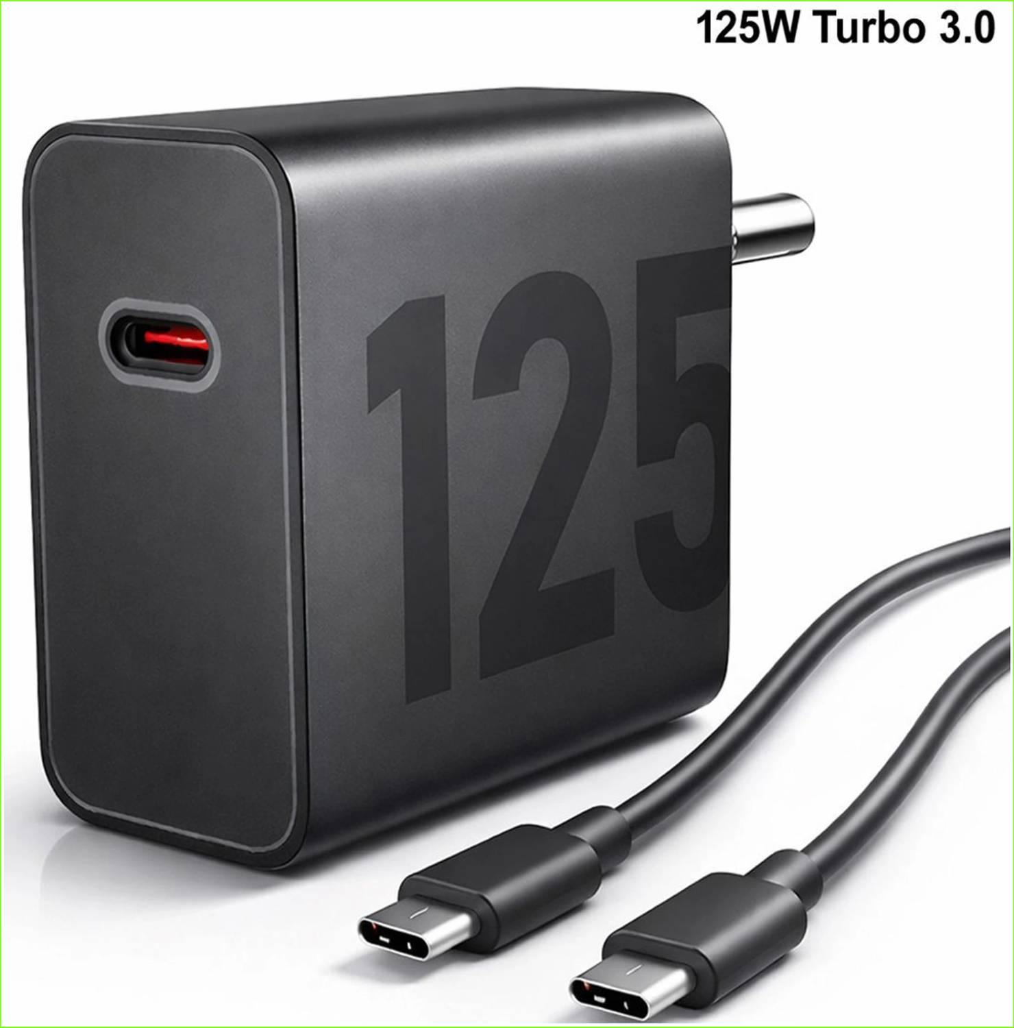 Amozkart 125 W TurboPower 3.0 10 A Wall Charger for Mobile with Detachable Cable