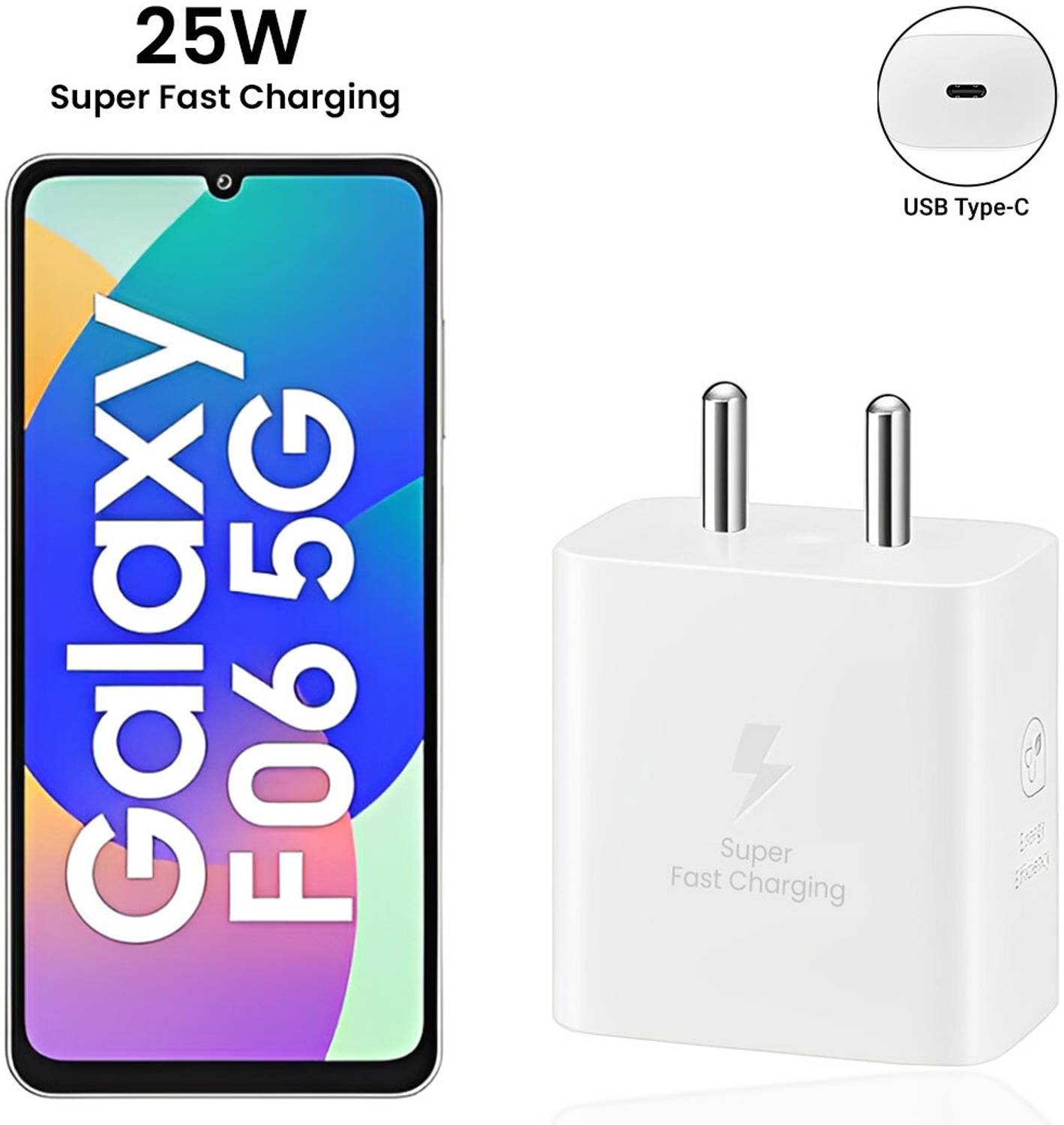 MAK 25 W GaN 3.1 A Wall Charger for Mobile