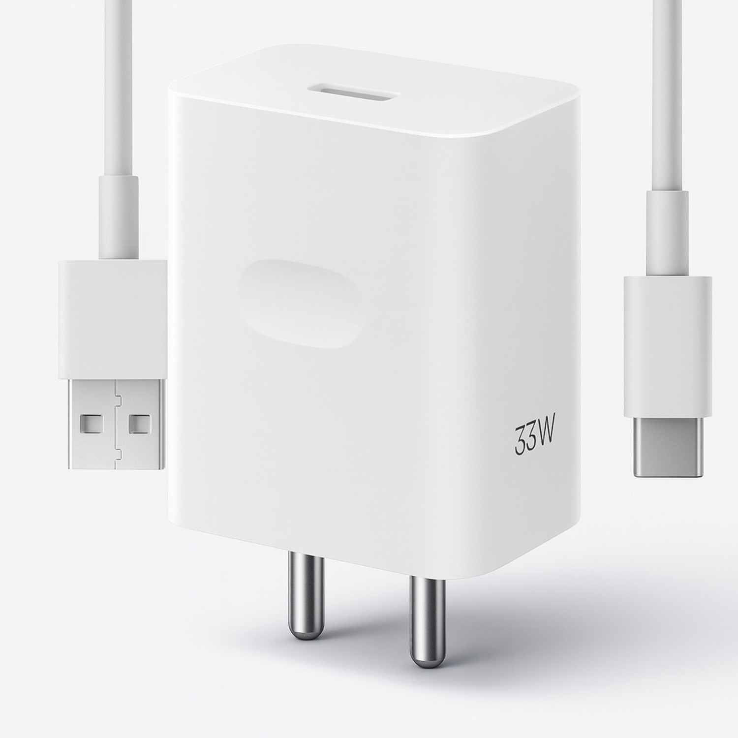 Image of Solarity 33 W SuperVOOC 6 A Wall Charger for Mobile with Detachable Cable