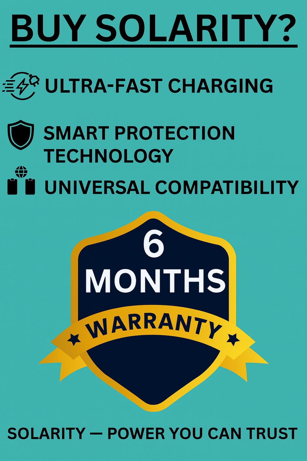 Image of Solarity 33 W SuperVOOC 6 A Wall Charger for Mobile with Detachable Cable