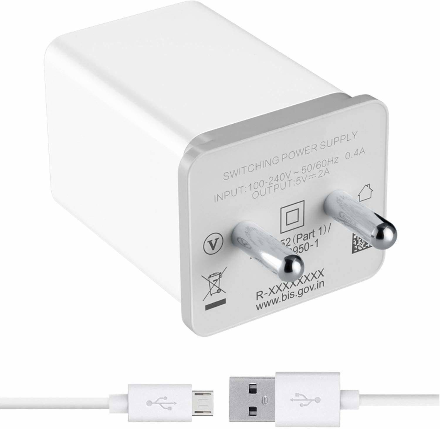 Kotsun 18 W 2.4 A Wall Charger for Mobile with Detachable Cable