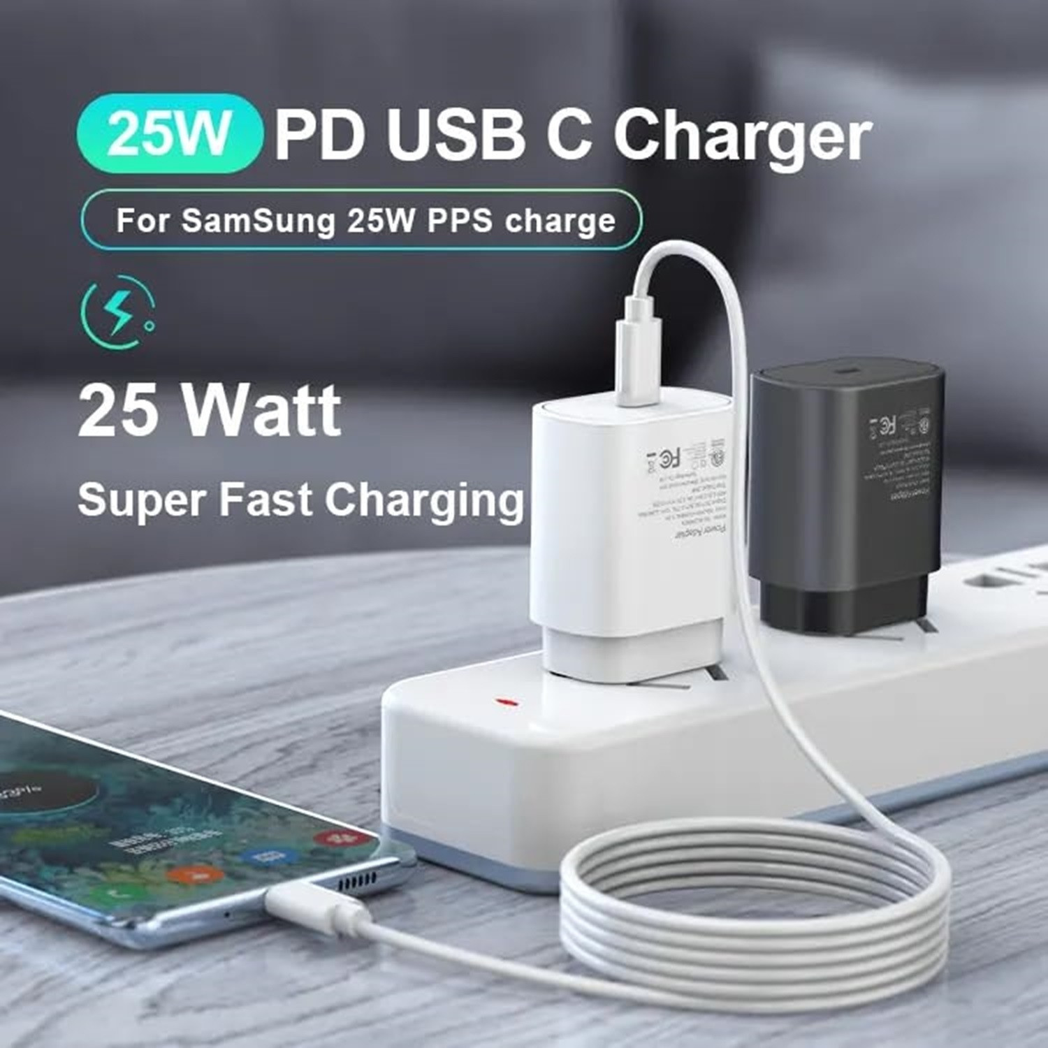 Image of V A VALAK 25 W PPS 3.1 A Wall Charger for Mobile