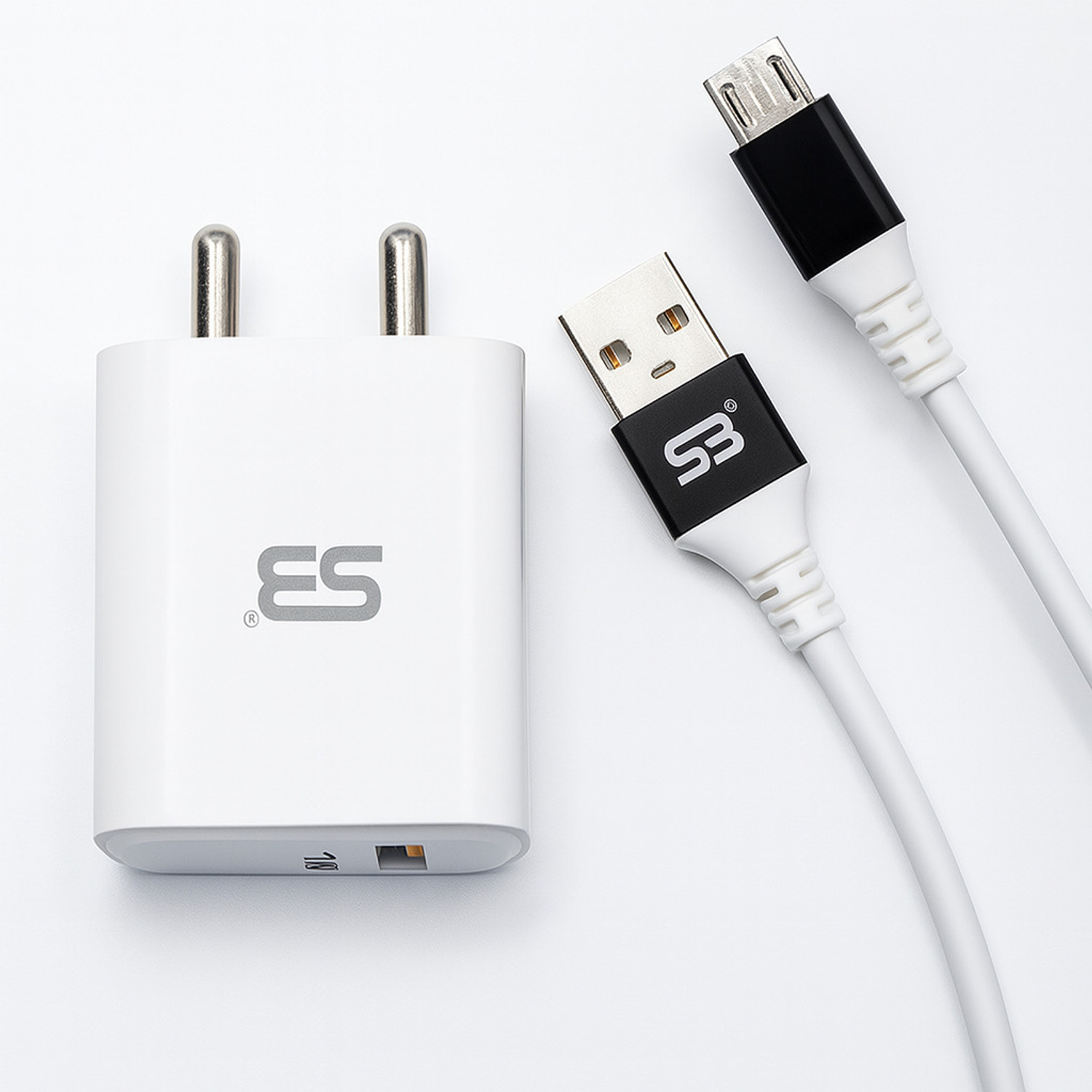 Image of SB 18 W 3.4 A Wall Charger for Mobile with Detachable Cable