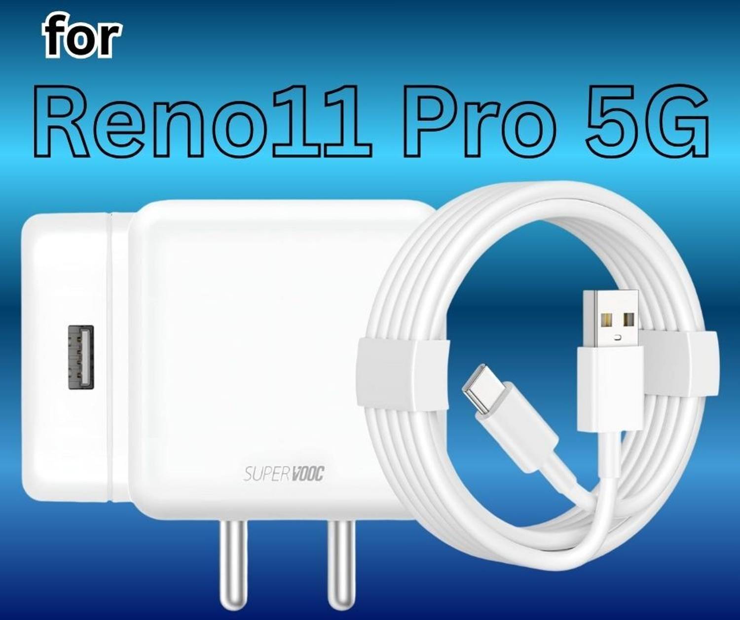 MGEdge 65 W SuperVOOC 5 A Wall Charger for Mobile with Detachable Cable