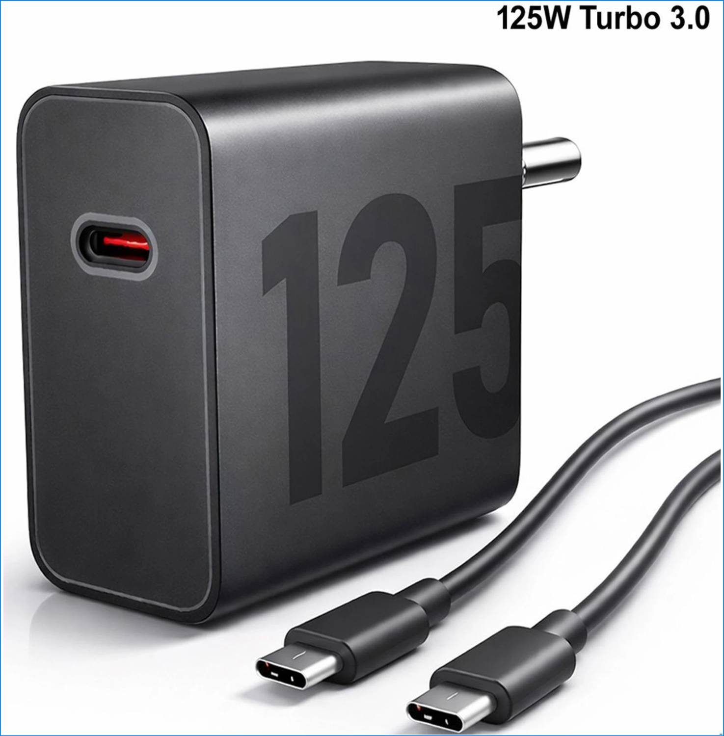 Amozkart 125 W TurboPower 3.0 10 A Wall Charger for Mobile with Detachable Cable