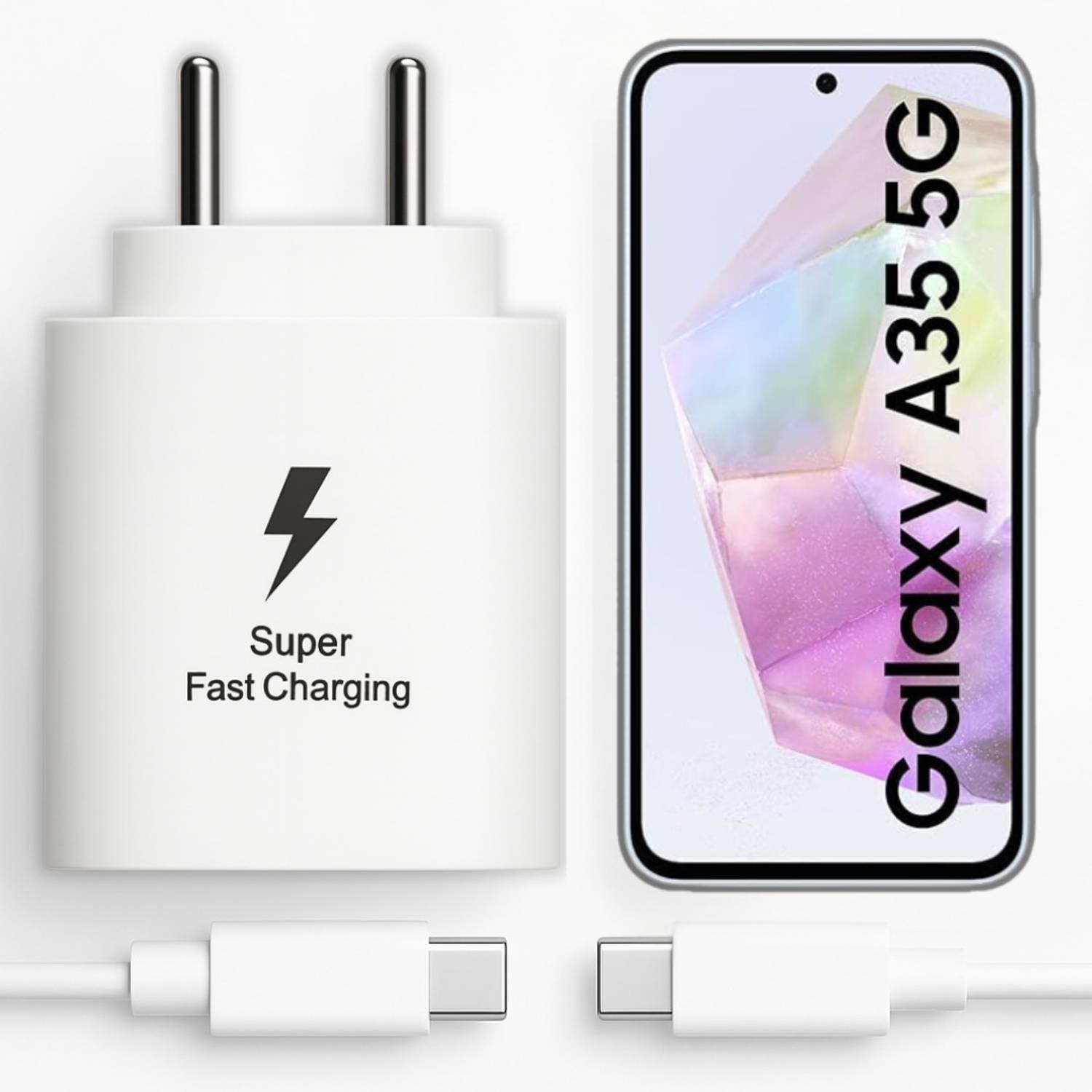 RoarX 25 W PPS 3 A Wall Charger for Mobile with Detachable Cable