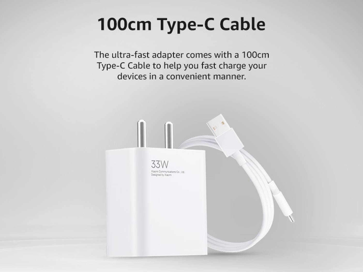 XIAOMI 33W SonicCharge 3 Single Port Mobile Charger - Image 5