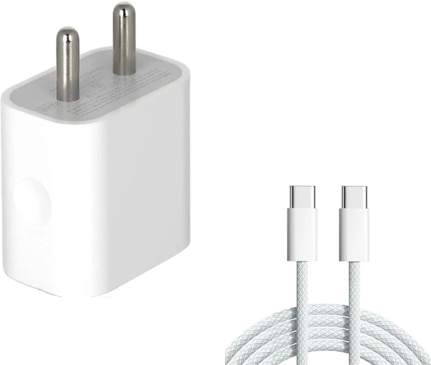 TECHWAQE 20 W PD 2.1 A Wall Charger for Mobile with Detachable Cable