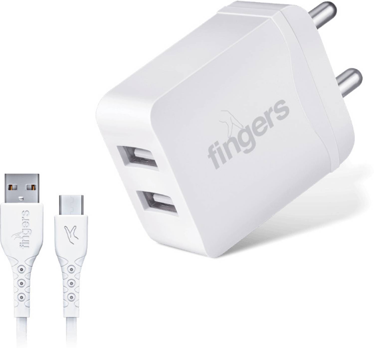 FINGERS 12 W 2.4 A Wall Charger for Mobile