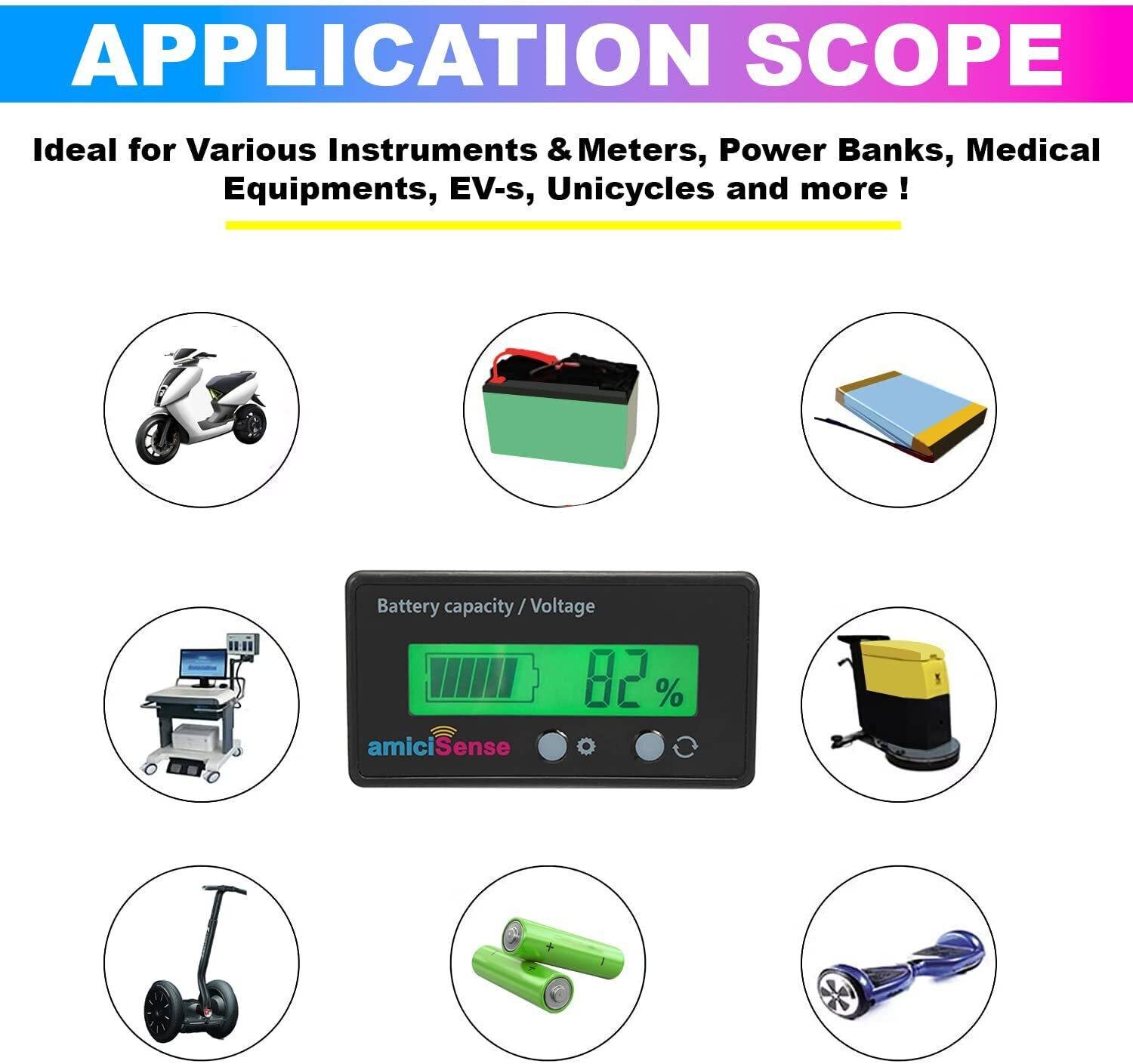 amiciSense 8-70V Lead Acid Battery Tester - Image 5