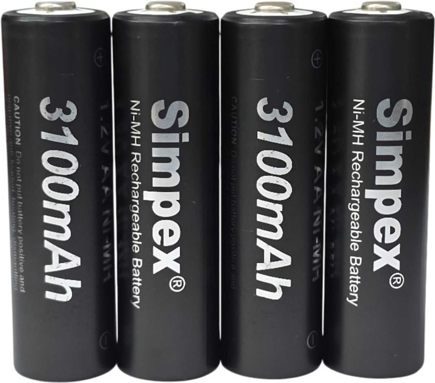 Image of Simpex 3100mAh High Power Ni-Mh AA Ready to Use Rechargeable Battery