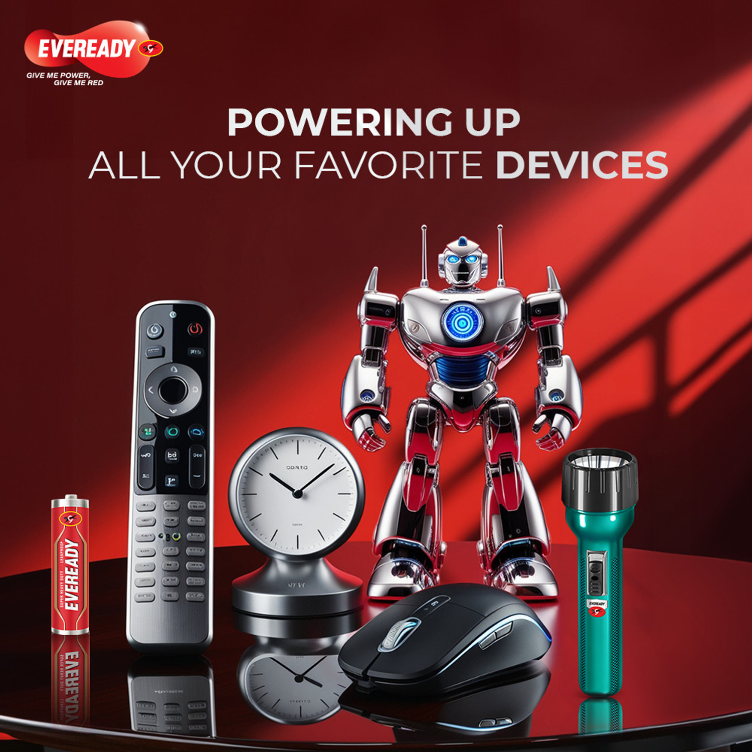 Image of EVEREADY Carbon Zinc AA Battery