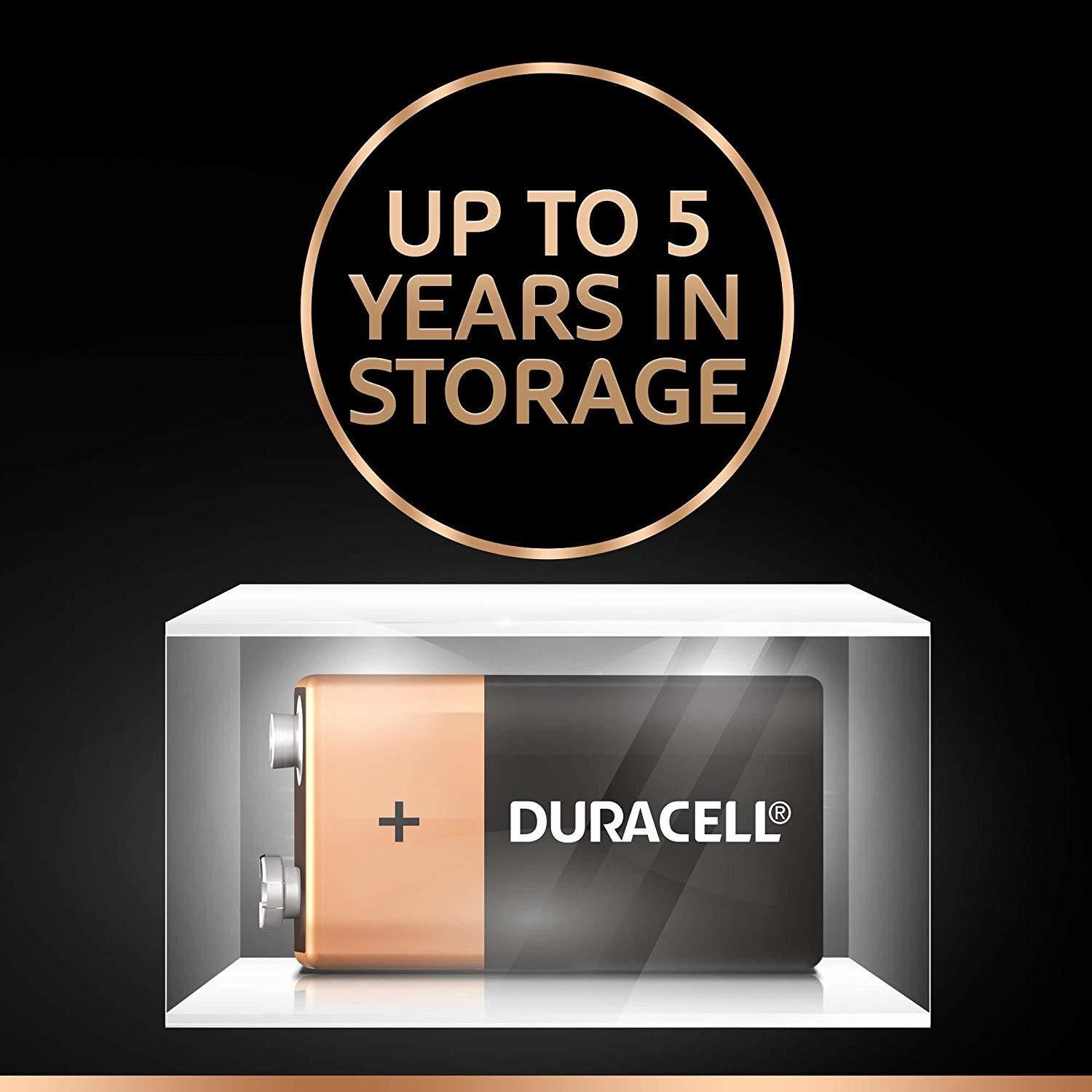 Image of DURACELL 9V -2pcs Battery