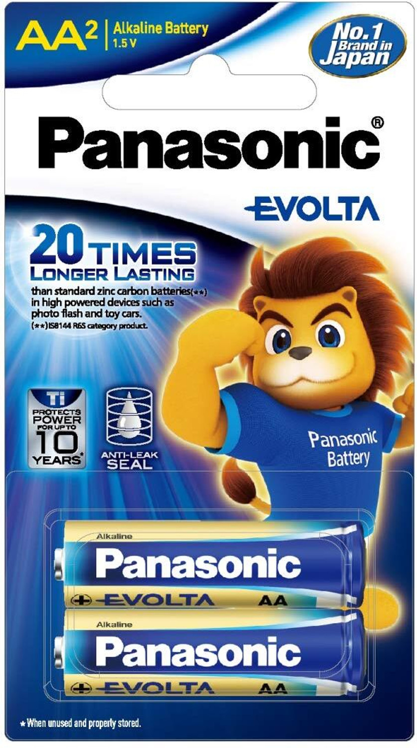 Image of Panasonic Evolta LR6 AA 1.5V Alkaline battery Battery