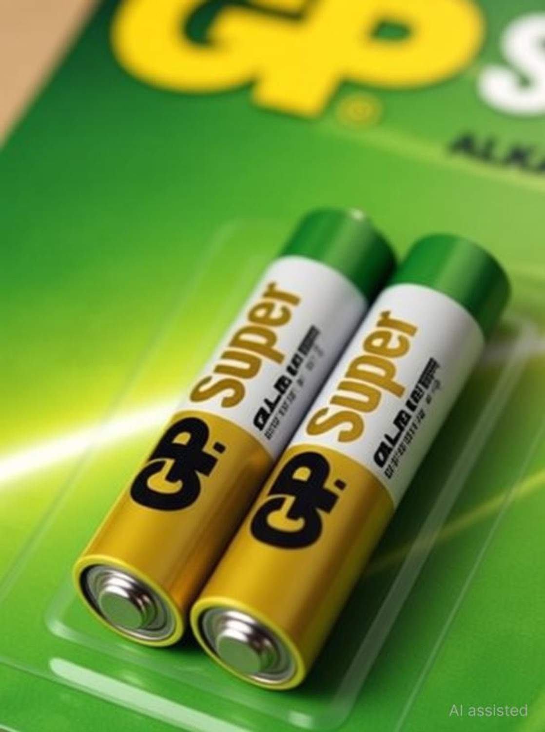 Image of GP High Power Performance AAAA 1.5V Alkaline Battery (Pack of 2)