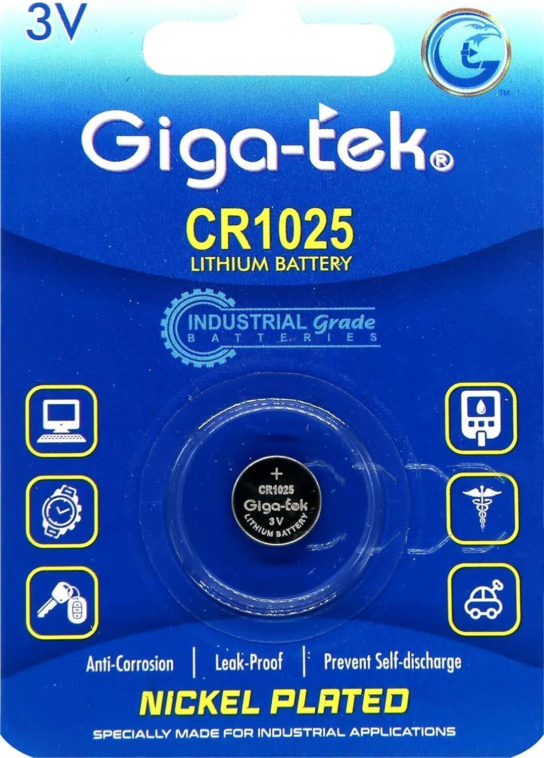 SSUO CR1025 USE for Watches, Calculators, Remote Controls, Medic