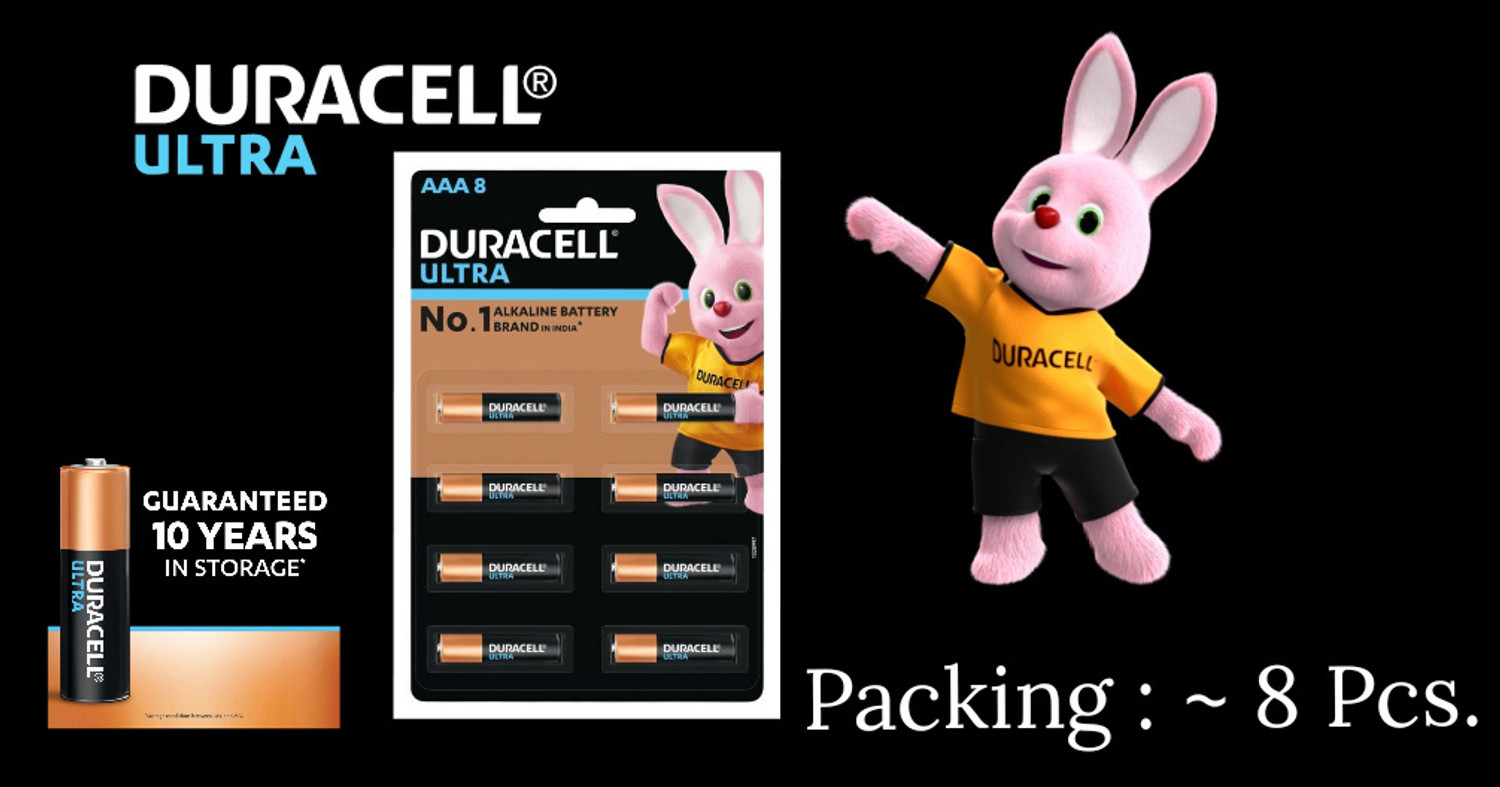 Image of DURACELL Ultra No.1 Alkaline AAA Usage For ~Toys, Remotes, Camera LONGEST LASTING Battery