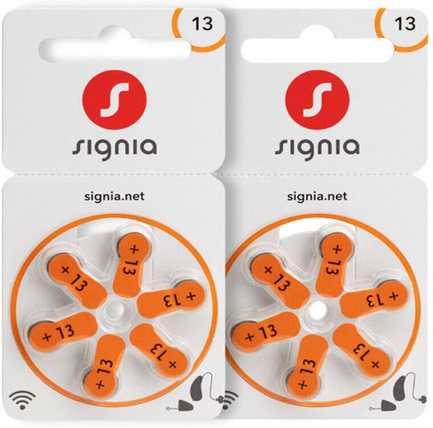 Signia SG-13 pack of 2 (12) battery Battery (Pack of 2)