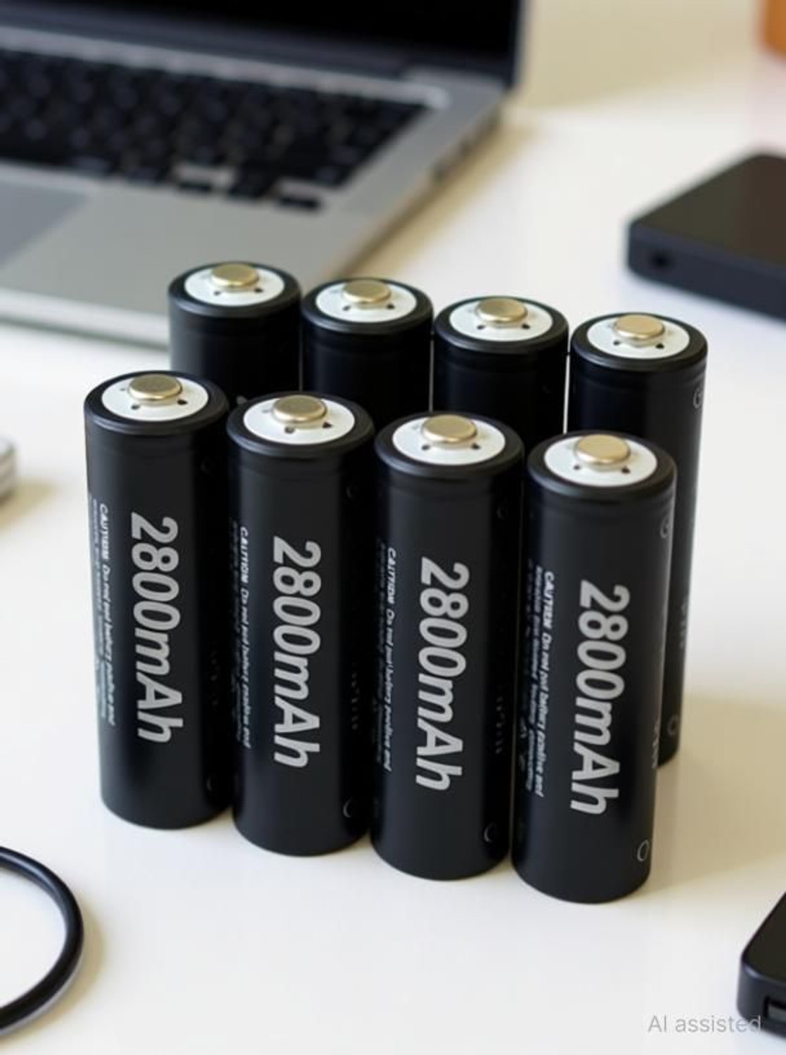 Image of Simpex 2800mAh Ni-MH AA Ready to Use Rechargeable Battery