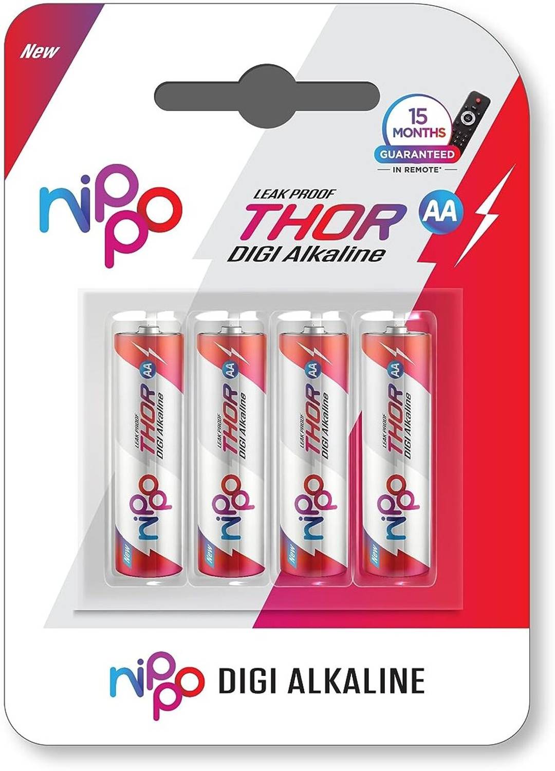 Nippo Thor AA Battery (Pack of 4)